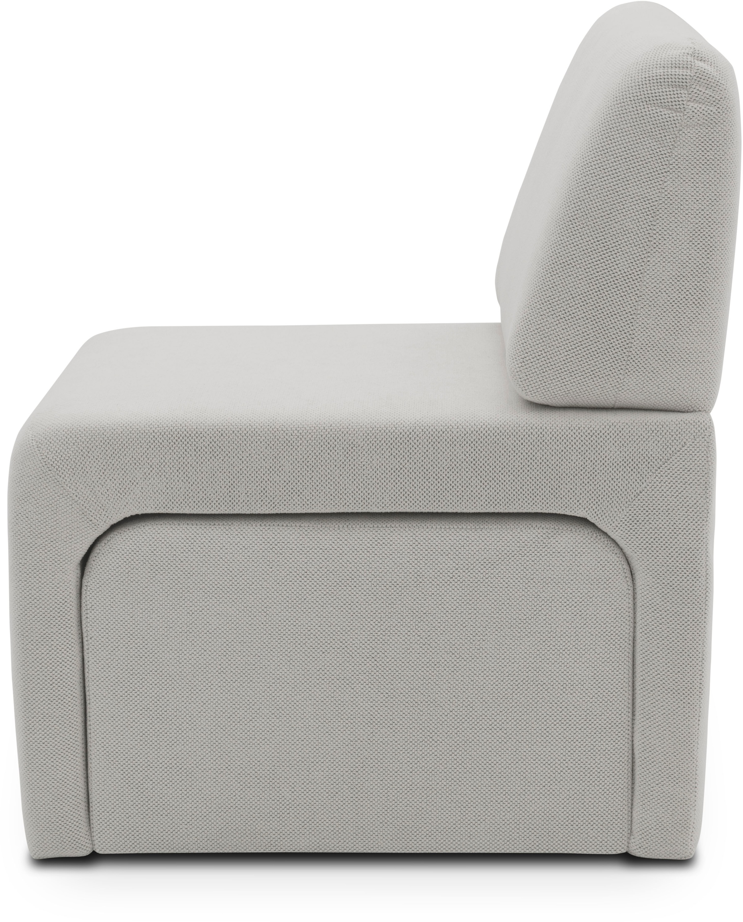 DOMO collection Sessel »mit Hocker 700017 ideal für kleine Räume, platzsparend, bequem«, Hocker unter dem Sessel verstaubar, lieferbar in nur 2 Wochen