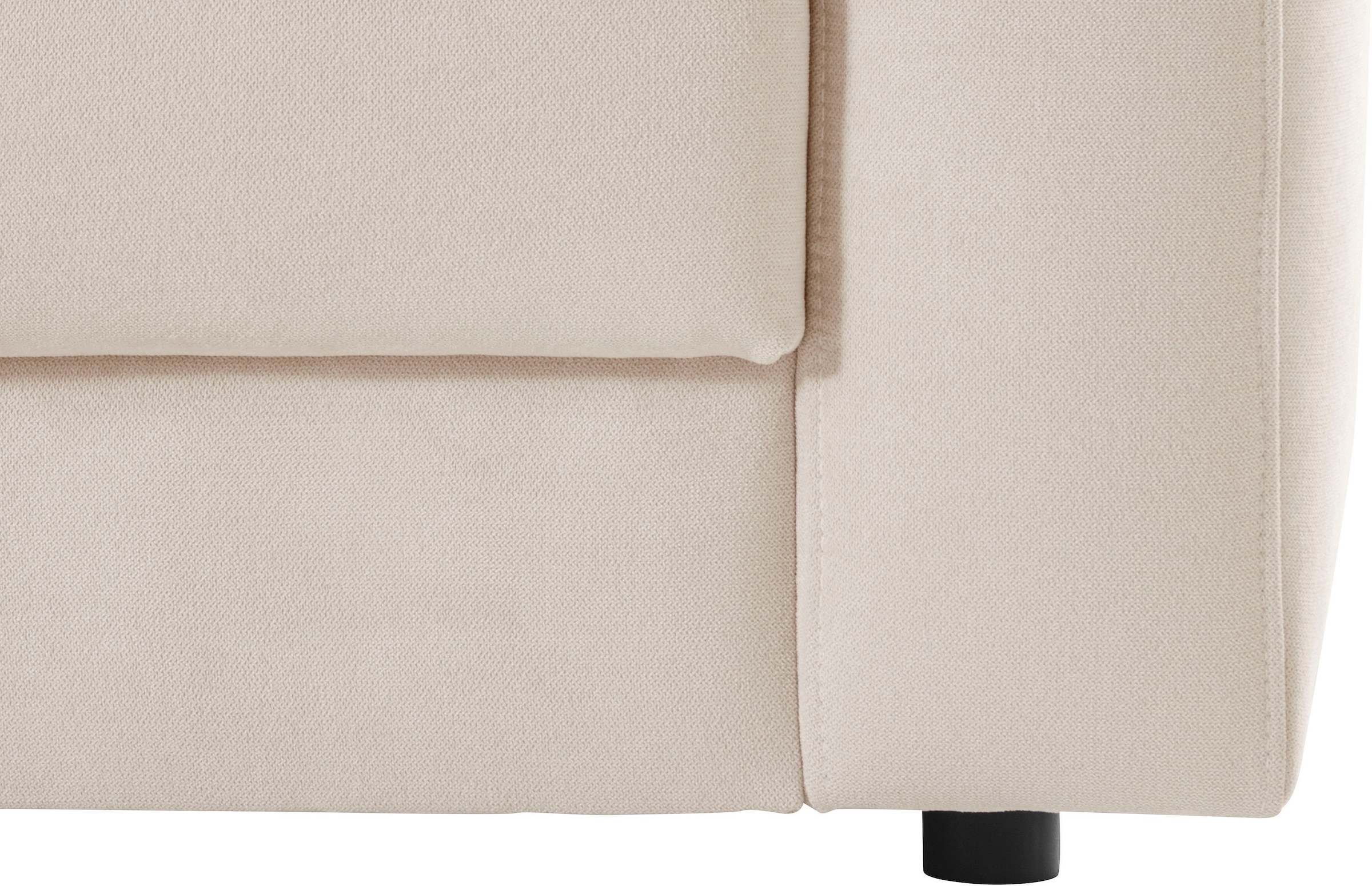 Places of Style Ecksofa »Bloomfield, L-Form«, extra tiefe Sitzfläche, wahlweise mit Sitztiefenverstellung