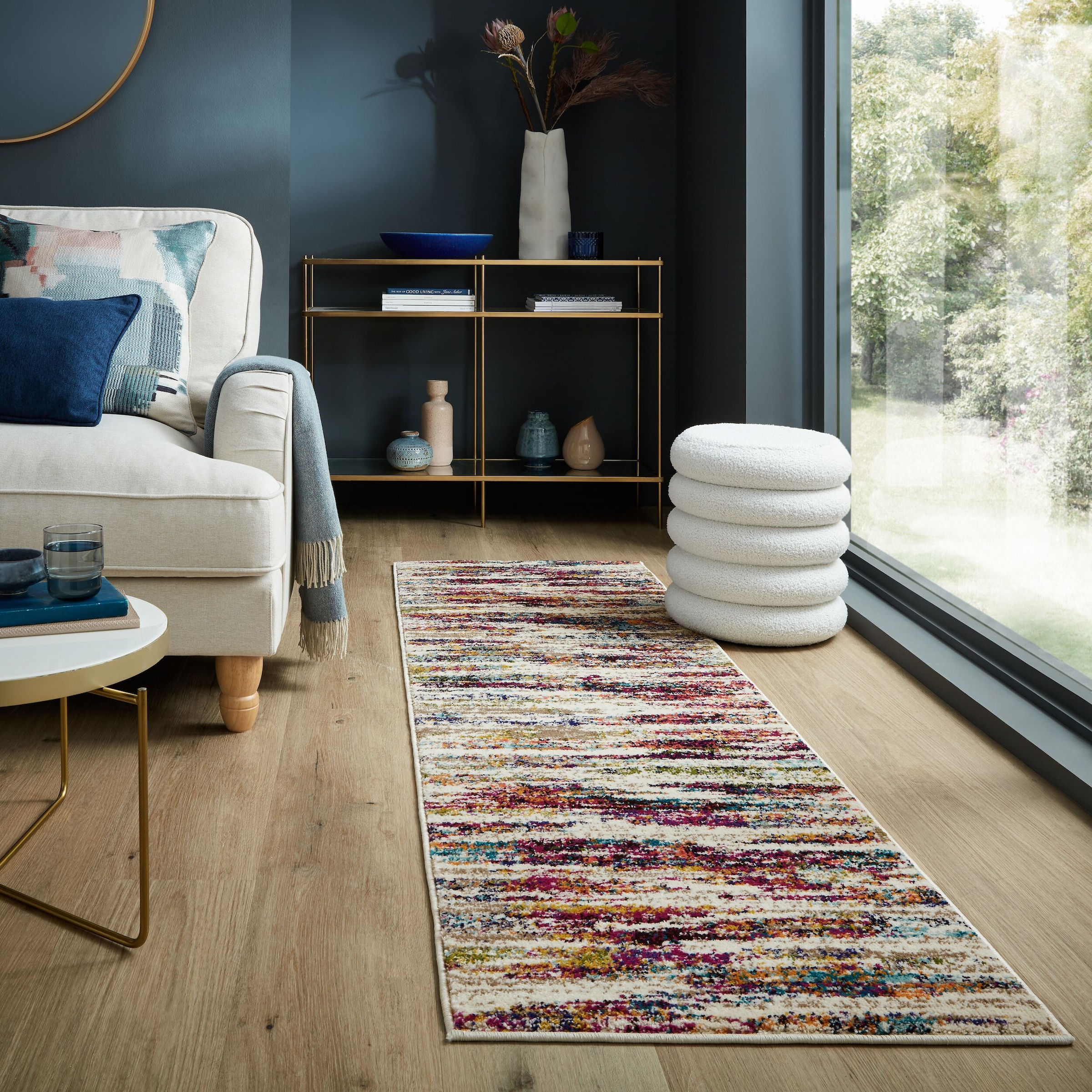 FLAIR RUGS Teppich "Refraction" rechteckig 8 mm Höhe Abstraktes Teppich günstig online kaufen