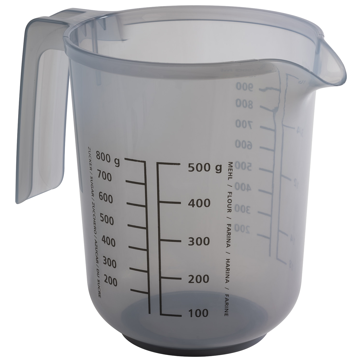 APS Rührschüssel »- Rührbecher mit Deckel, inklusive Spritzschutz«, 1 tlg., aus Kunststoff, Ø 12,5 cm, Höhe 16 cm, 1 Liter, aus Polypropylen