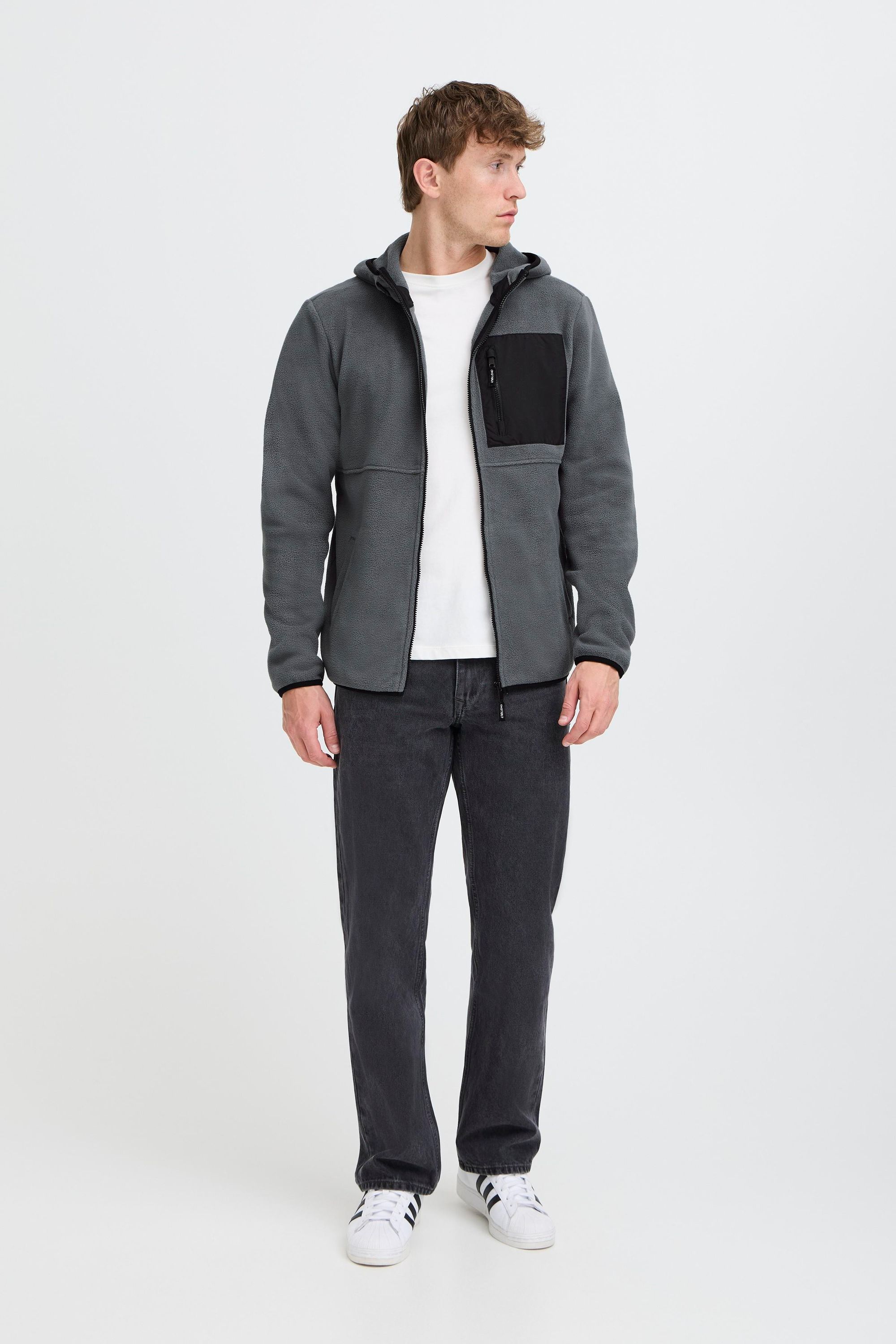 Thumbnail - Blend Cardigan "BHFlorix" Gemütliche Fleecejacke mit Taschen