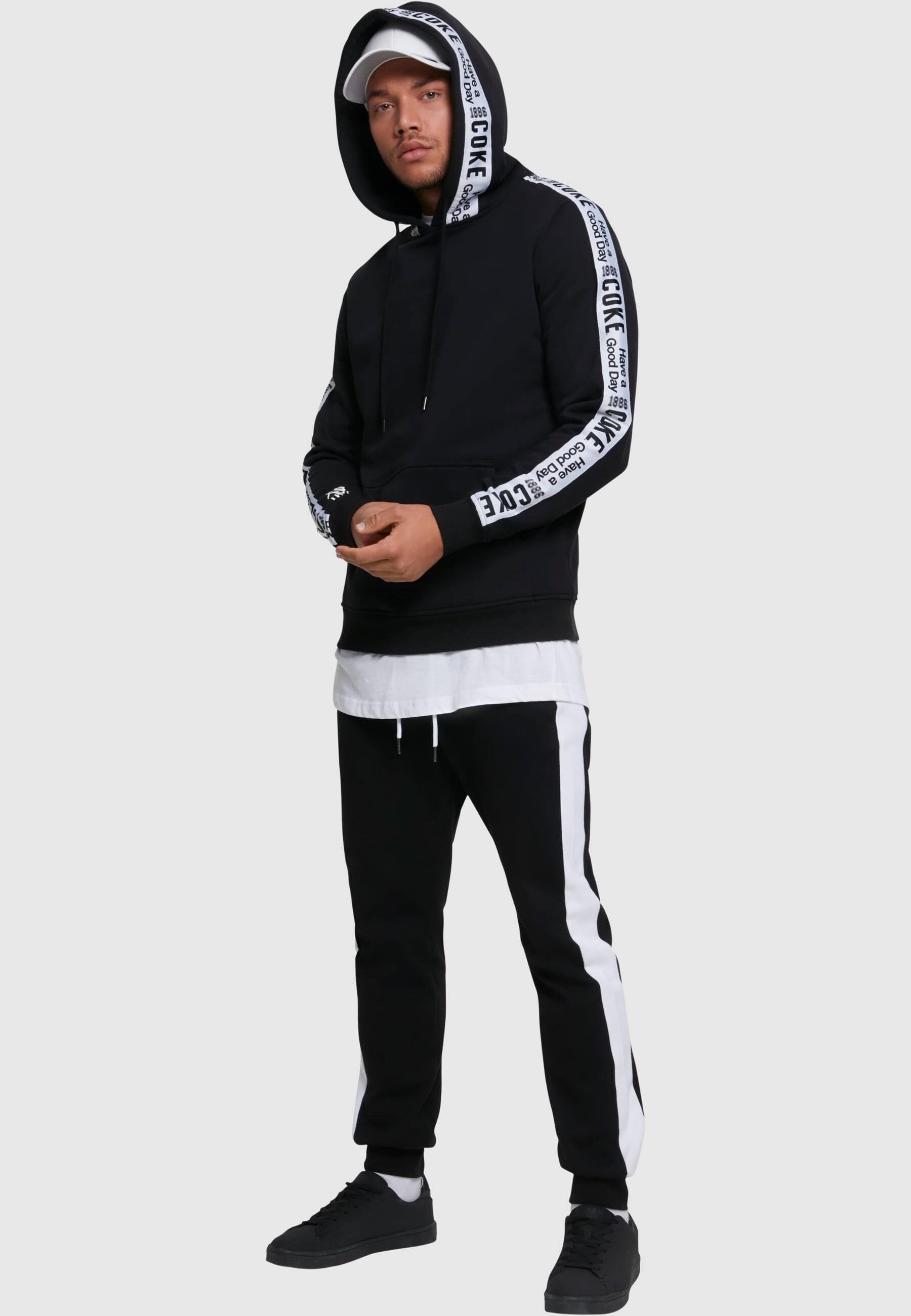 Merchcode Kapuzensweatshirt »Merchcode Herren Coke Tape Hoody«, (1 tlg.)