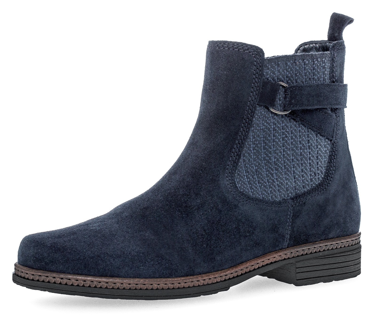 Gabor, Blockabsatz, Stiefelette, Businesschuh mit Zierriegel