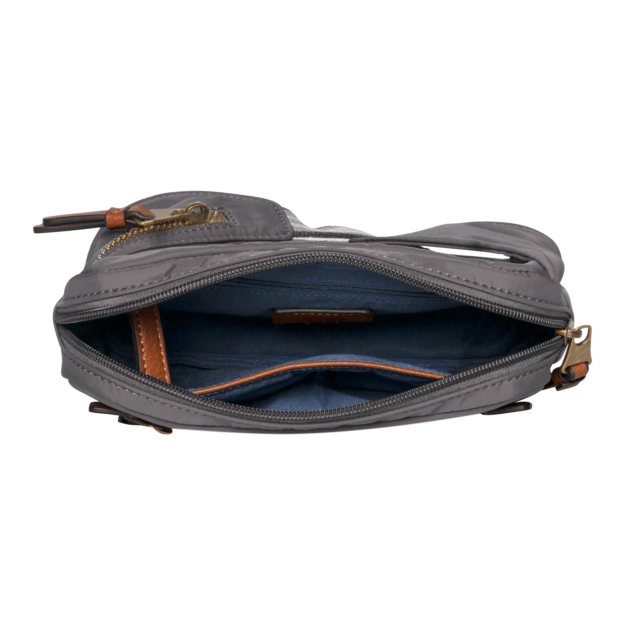 camel active Bauchtasche »Bari«, aus hochwertigem matten Nylon mit gestreiftem Gewebeband