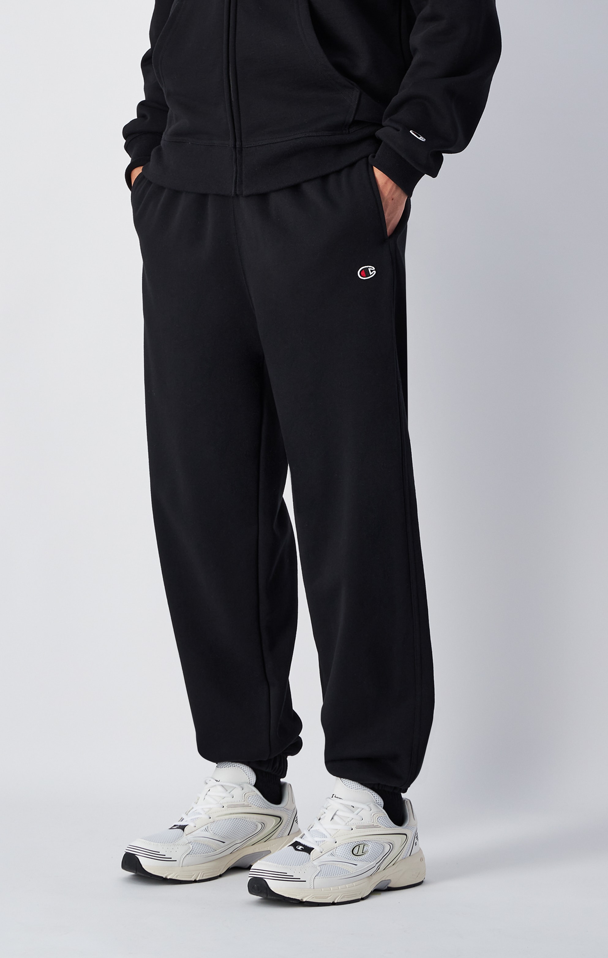 Champion Jogginghose "Elastic Cuff Pants" sportliches Design, mit Logo-Deta günstig online kaufen