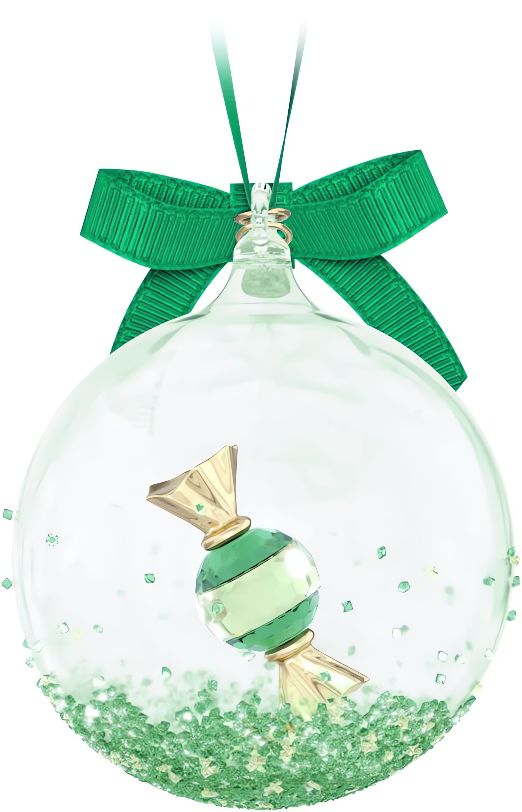 Swarovski Dekohänger »Sammelfigur Holiday Cheers Dulcis Weihnachtskugel, 5688312, 5688315«, (1 St.), Swarovski® Kristall