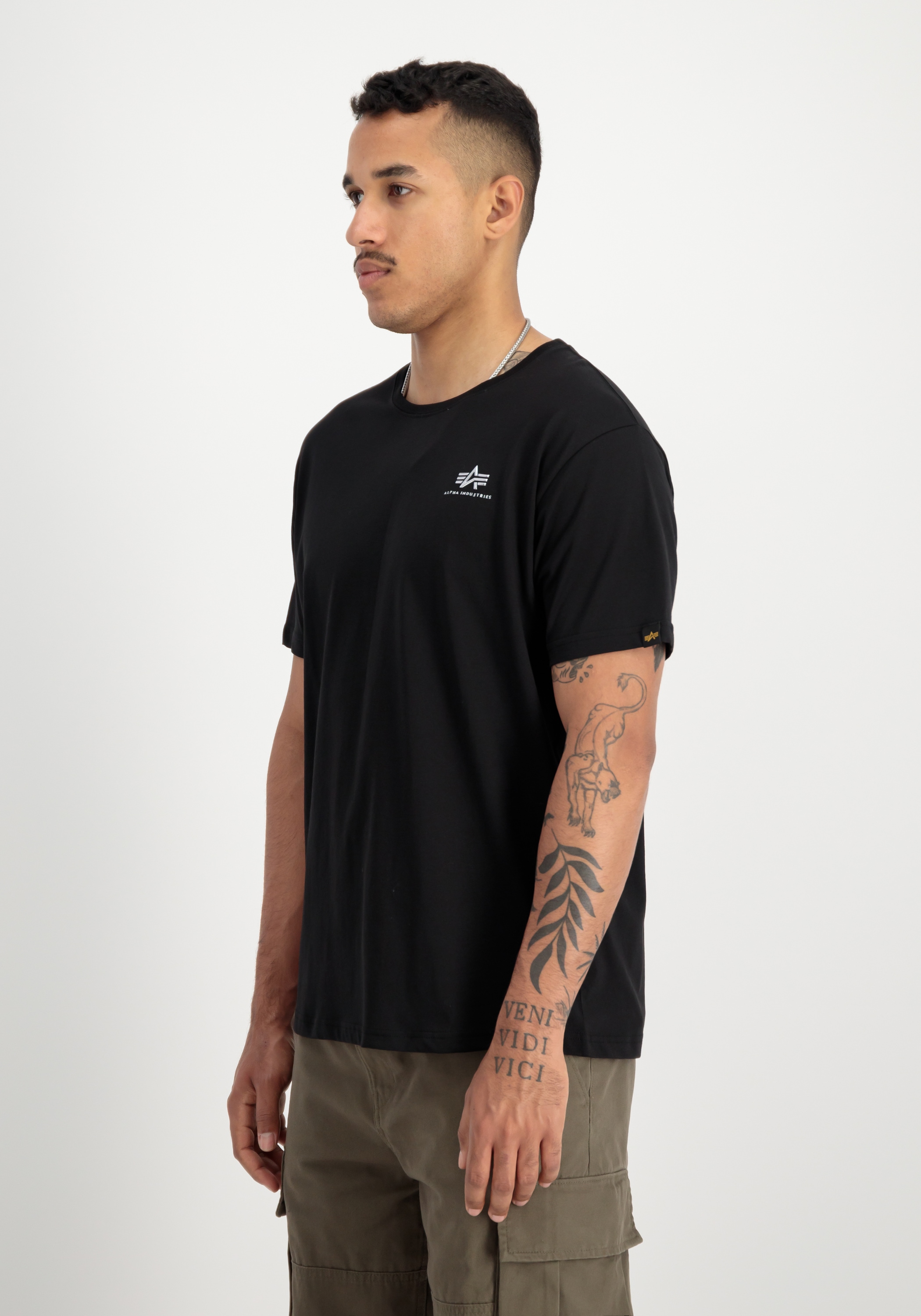 Alpha Industries T-Shirt »Alpha Industries Men - T-Shirts Basic T-Shirt SL TPU«