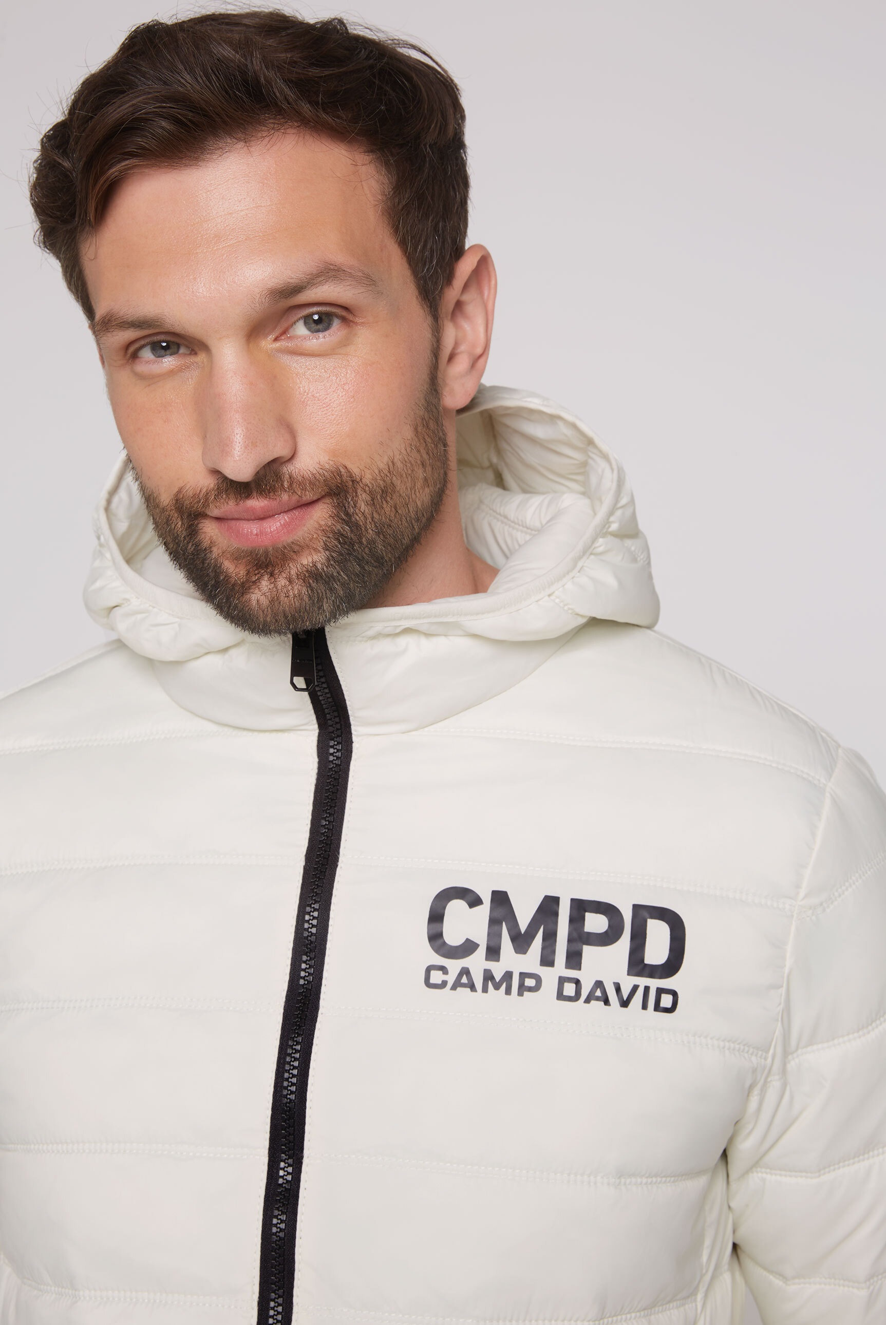 CAMP DAVID Outdoorjacke, mit Kapuze, mit Innentaschen