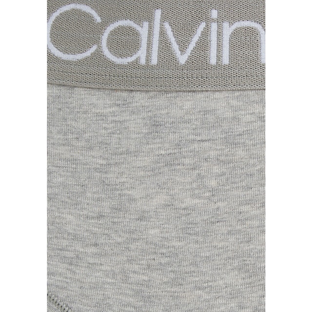 Calvin Klein String »3PK HIGH WAIST THONG«, (Packung, 3 St., 3er-Pack), mit  klassischem Logobund kaufen | BAUR