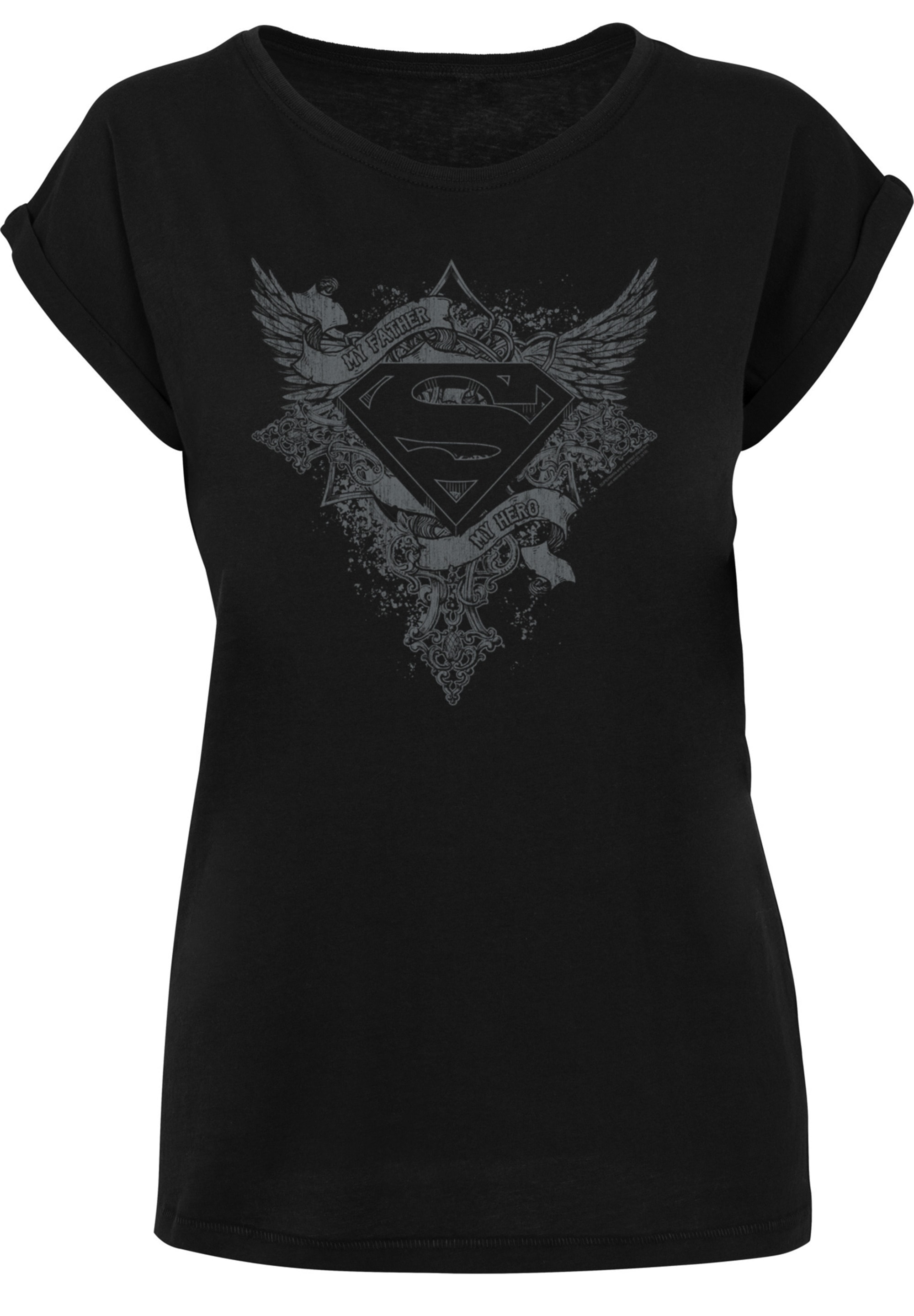 F4NT4STIC T-Shirt »DC Comics Superman My Father, My Hero«, Print