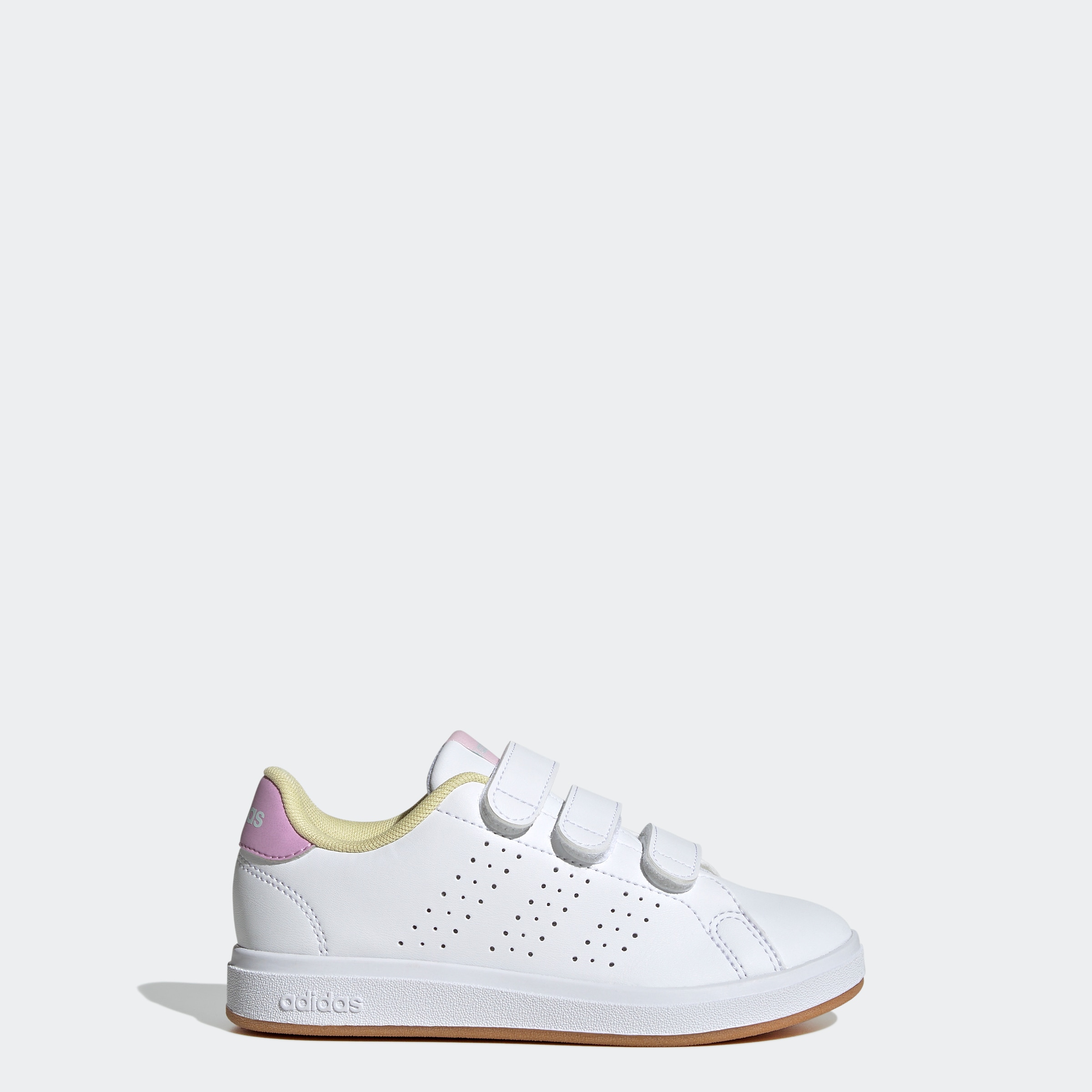 adidas Sportswear Klettschuh »ADVANTAGE BASE 2.0 KIDS«, Design auf den Spuren des adidas Stan Smith