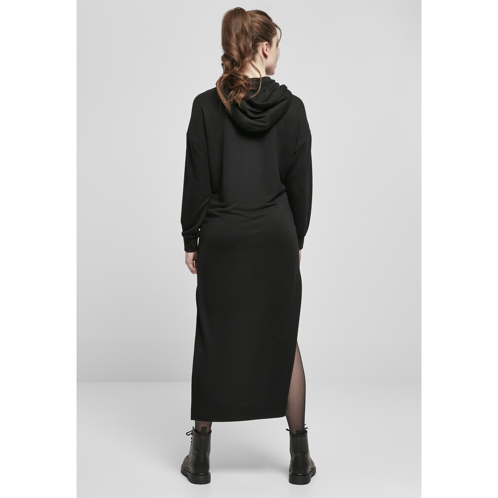 URBAN CLASSICS Shirtkleid »Urban Classics Damen Ladies Modal Terry Long Hoody Dress«, (1 tlg.)