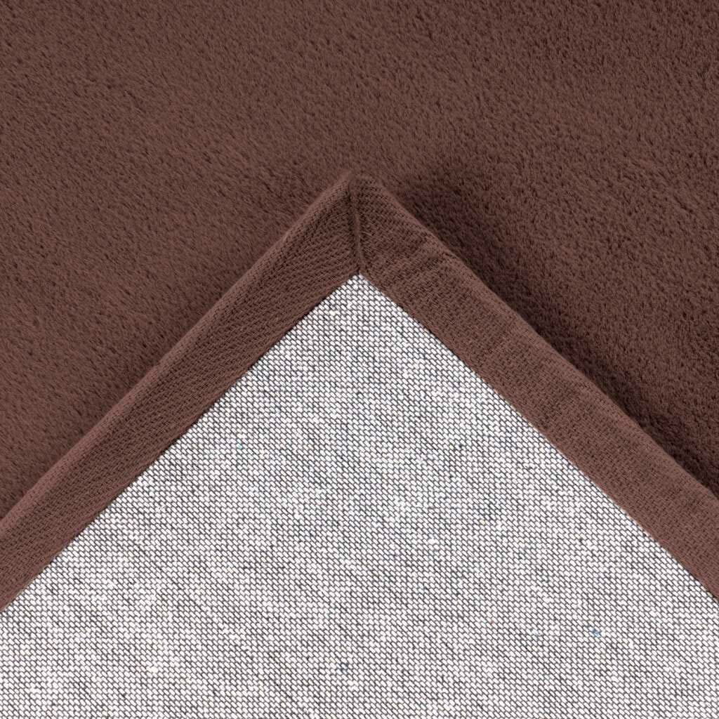 Carpet City Hochflor-Teppich »TOPIA 400«, rechteckig, 21 mm Höhe, Kunstfell-Teppich mit Kaninchenfell-Optik, Haptik, Schlafzimmer