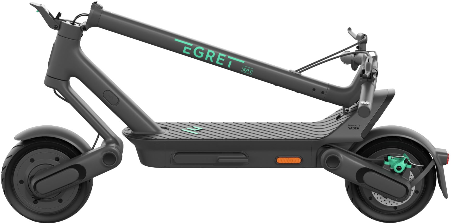 Egret E-Scooter »Egret Ey! 1«, Electric Scooter, mit Straßenzulassung, bis zu 65 km Reichweite