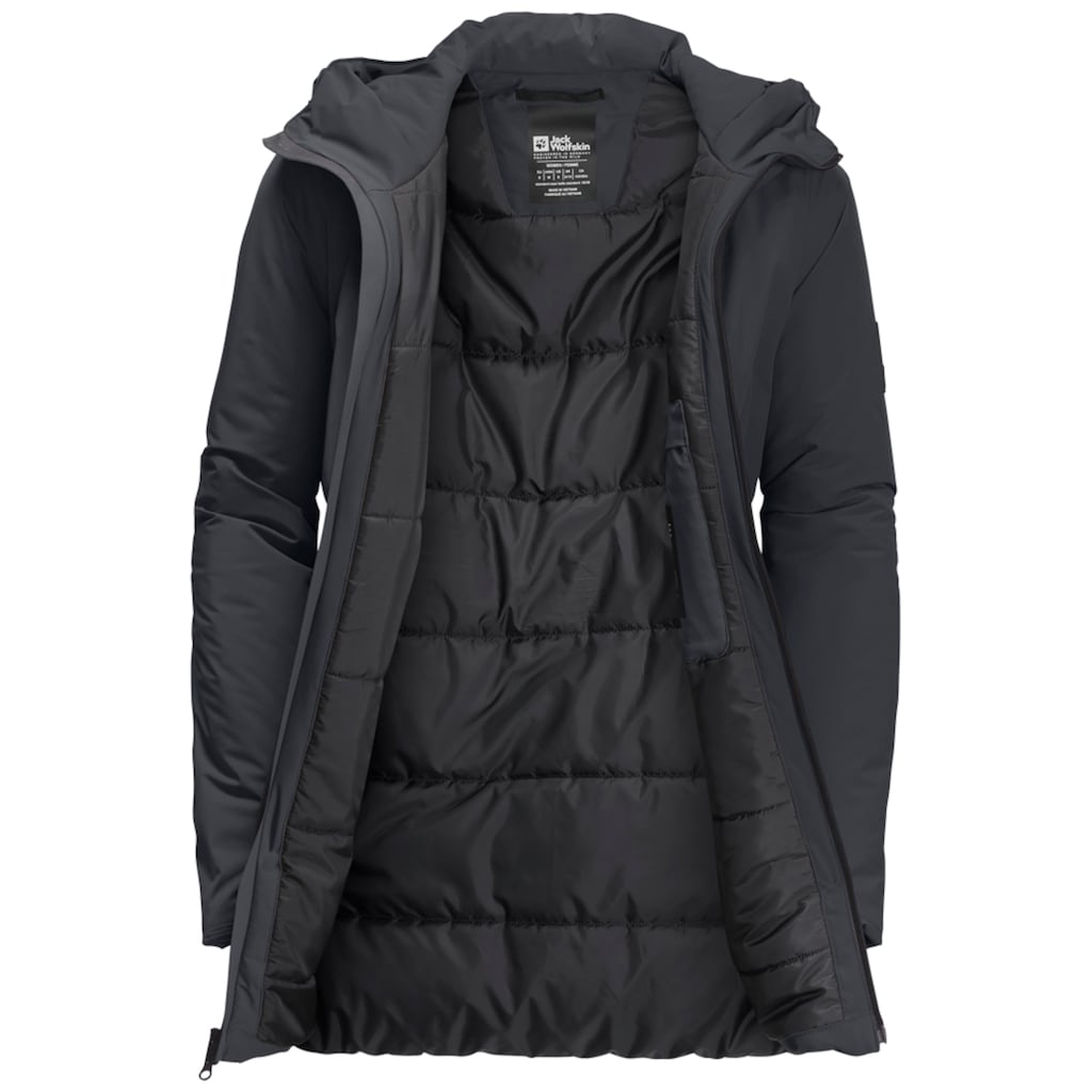 Jack Wolfskin Winterjacke »LUISENPLATZ JKT W«, mit Kapuze