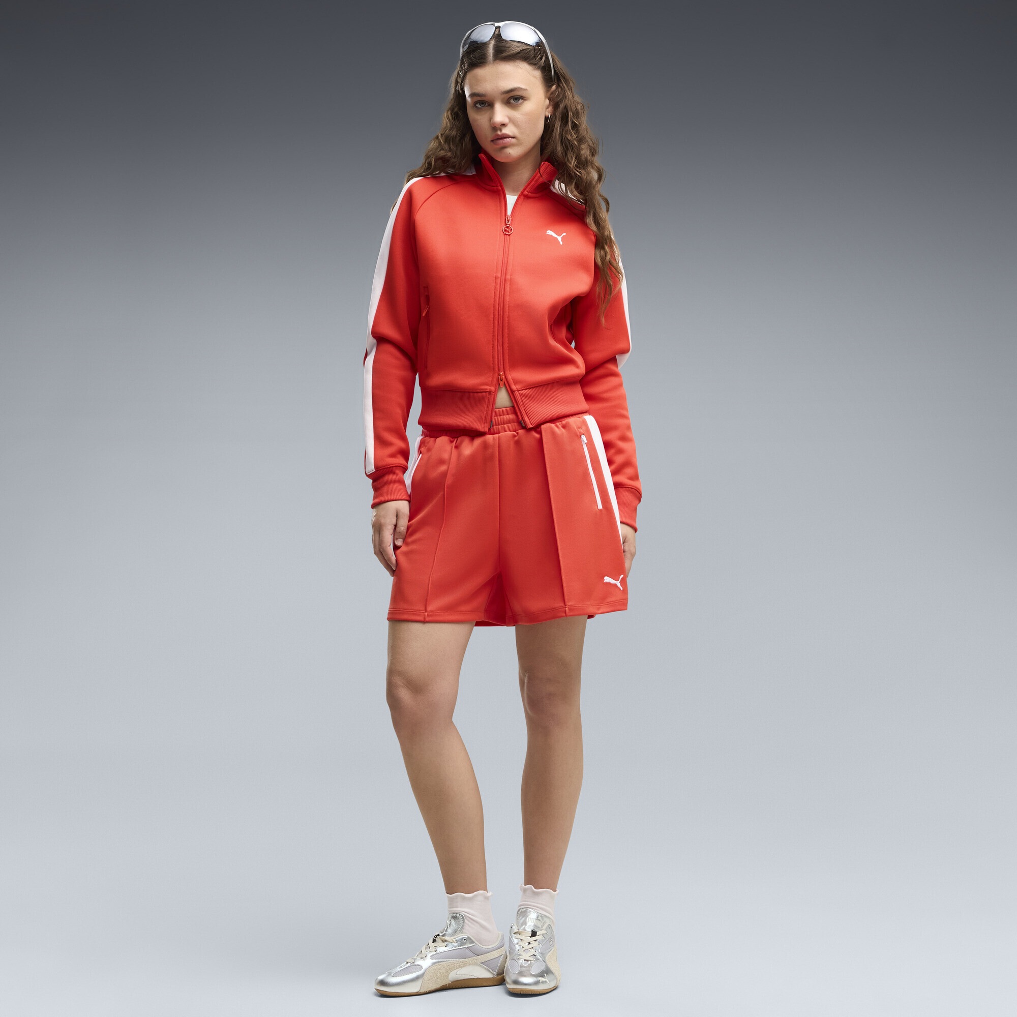 PUMA Sporthose »T7 Pintuck Shorts Damen«