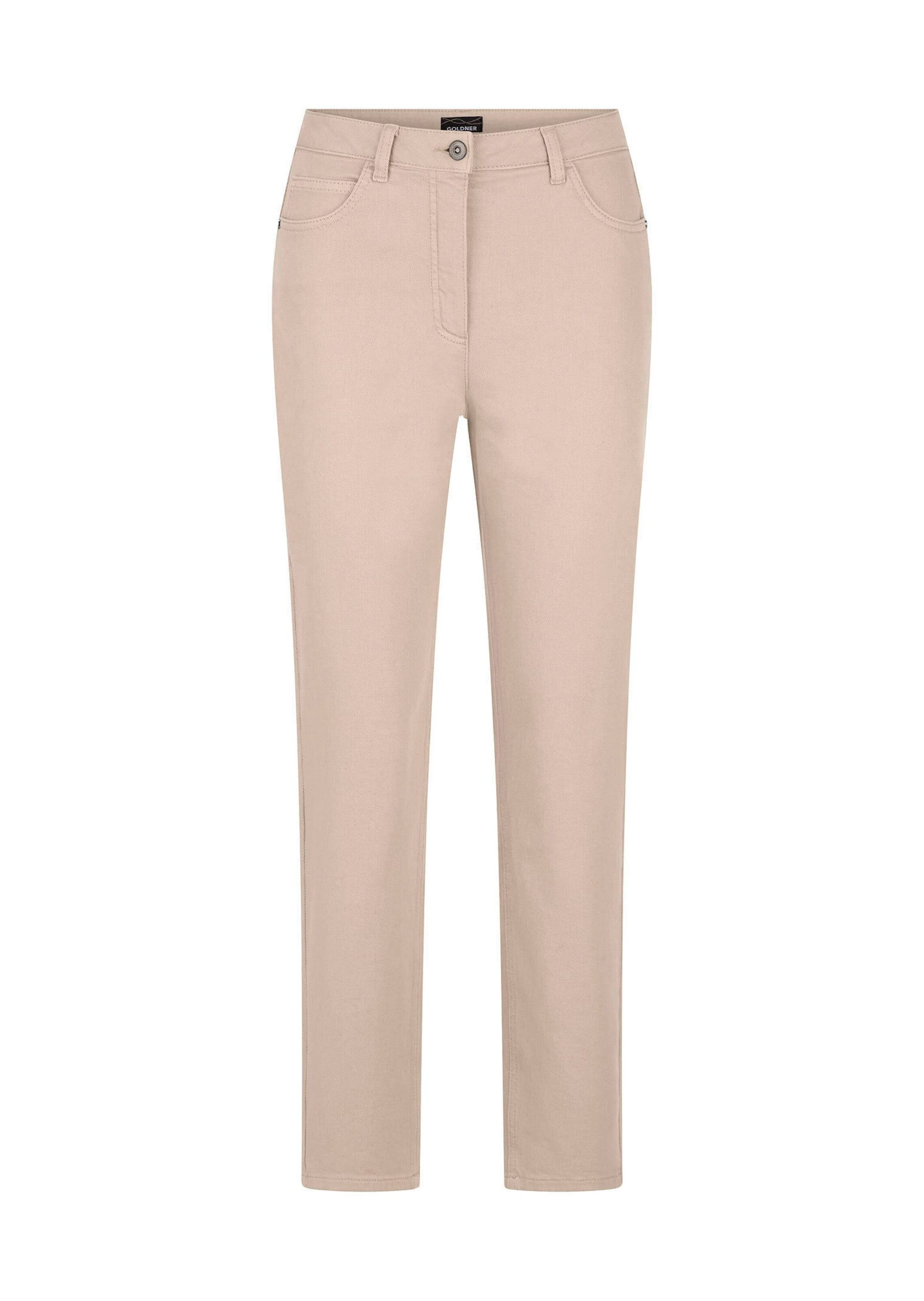 GOLDNER Regular-fit-Jeans "Kurzgröße Baumwoll-Stretch Mom Jeans SARA" stretchbequeme Quälität