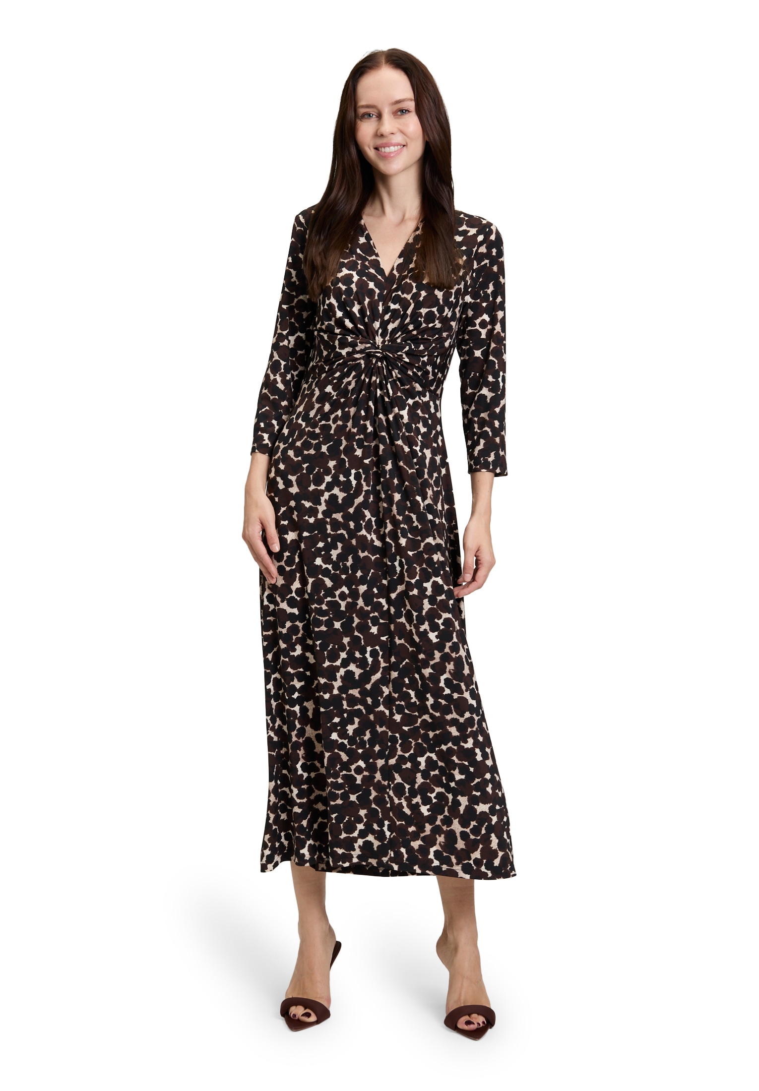 Betty Barclay Midikleid "Betty Barclay Damen Midikleid mit Raffung" Ohne Ta günstig online kaufen