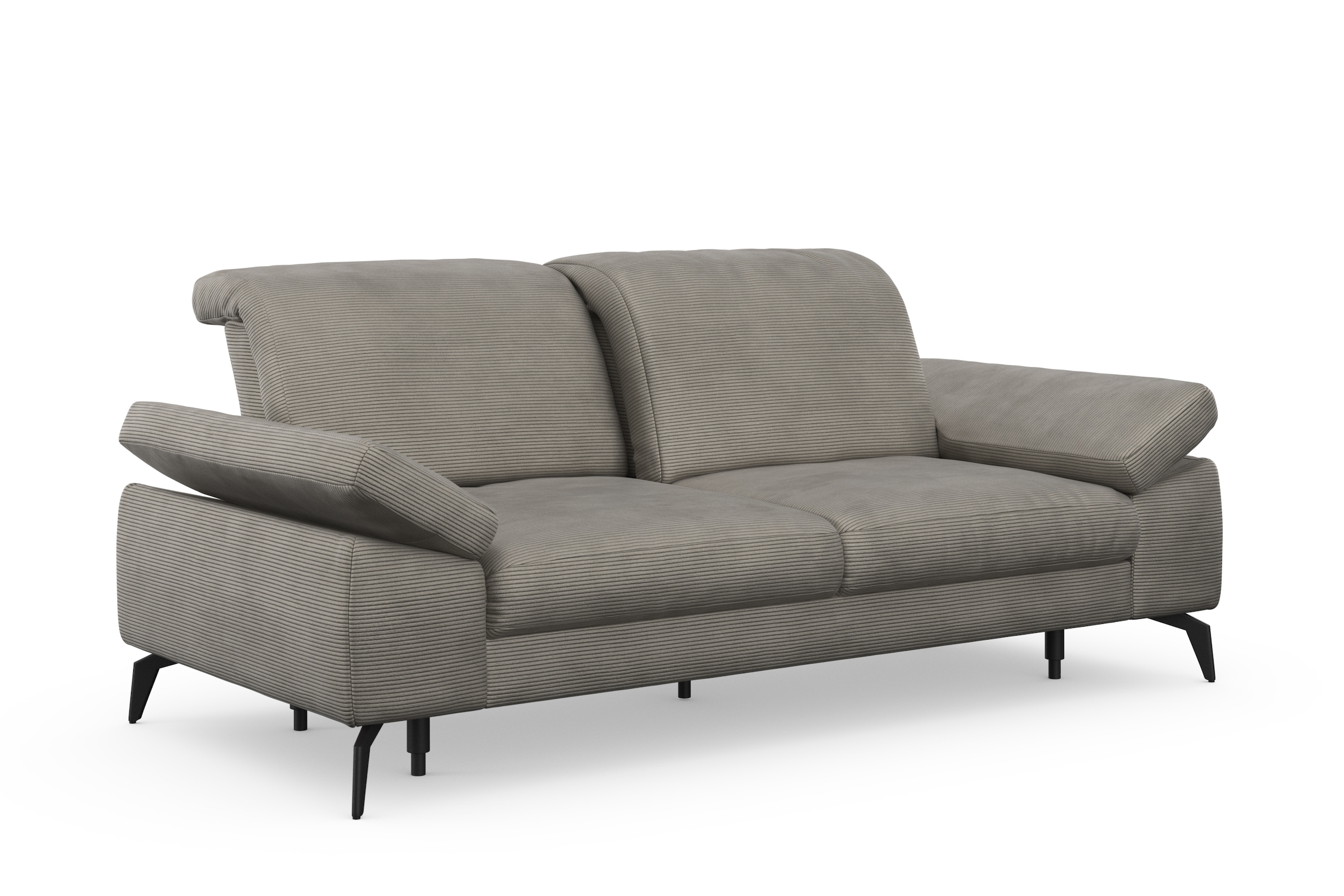 sit&more 2,5-Sitzer »Cabana«, Breite 211 cm, mit oder ohne Sitztiefen-, und Kopfteilfunktion