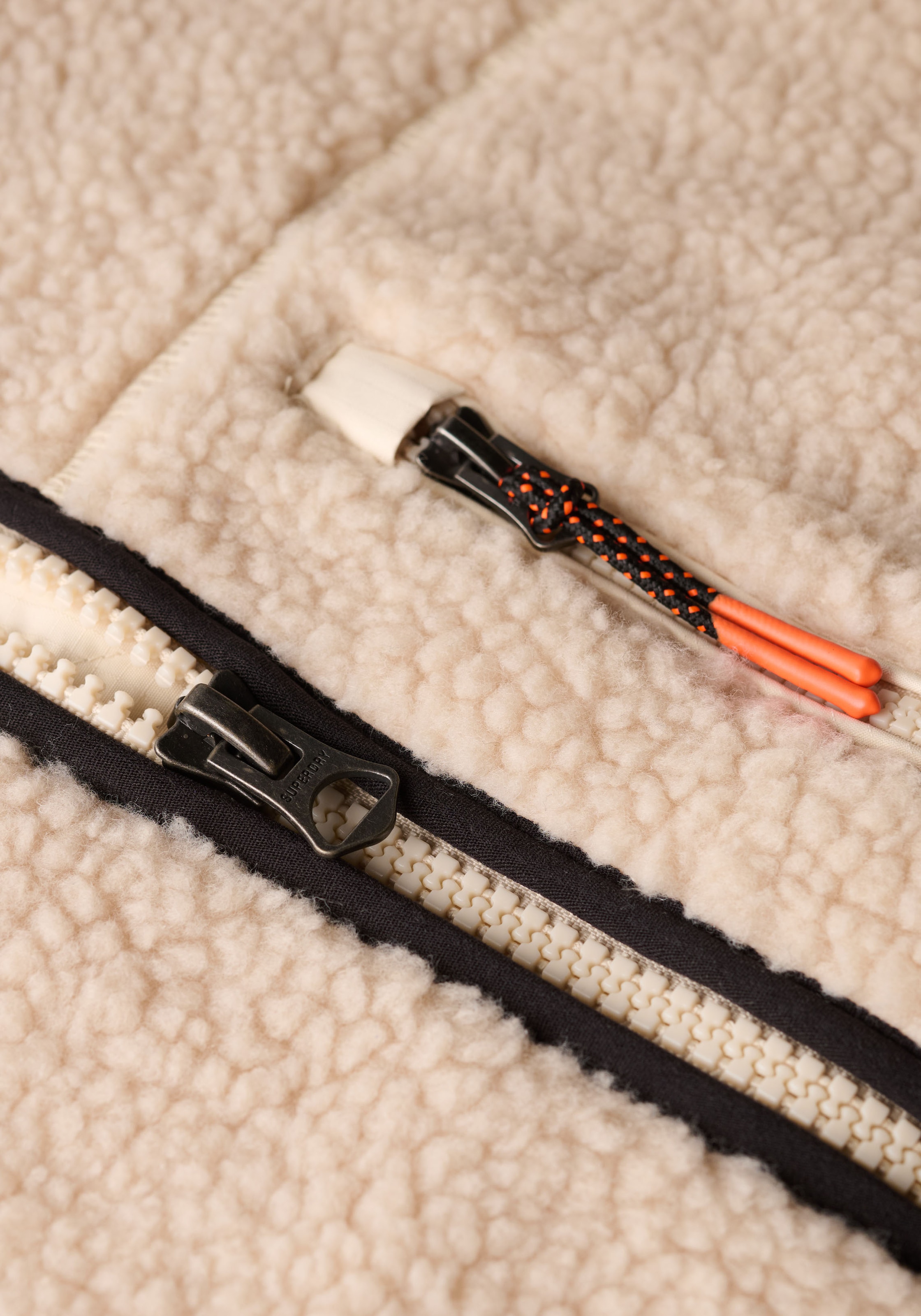 Superdry Fleecejacke »OUTDOOR FULL ZIP FLEECE«, ohne Kapuze