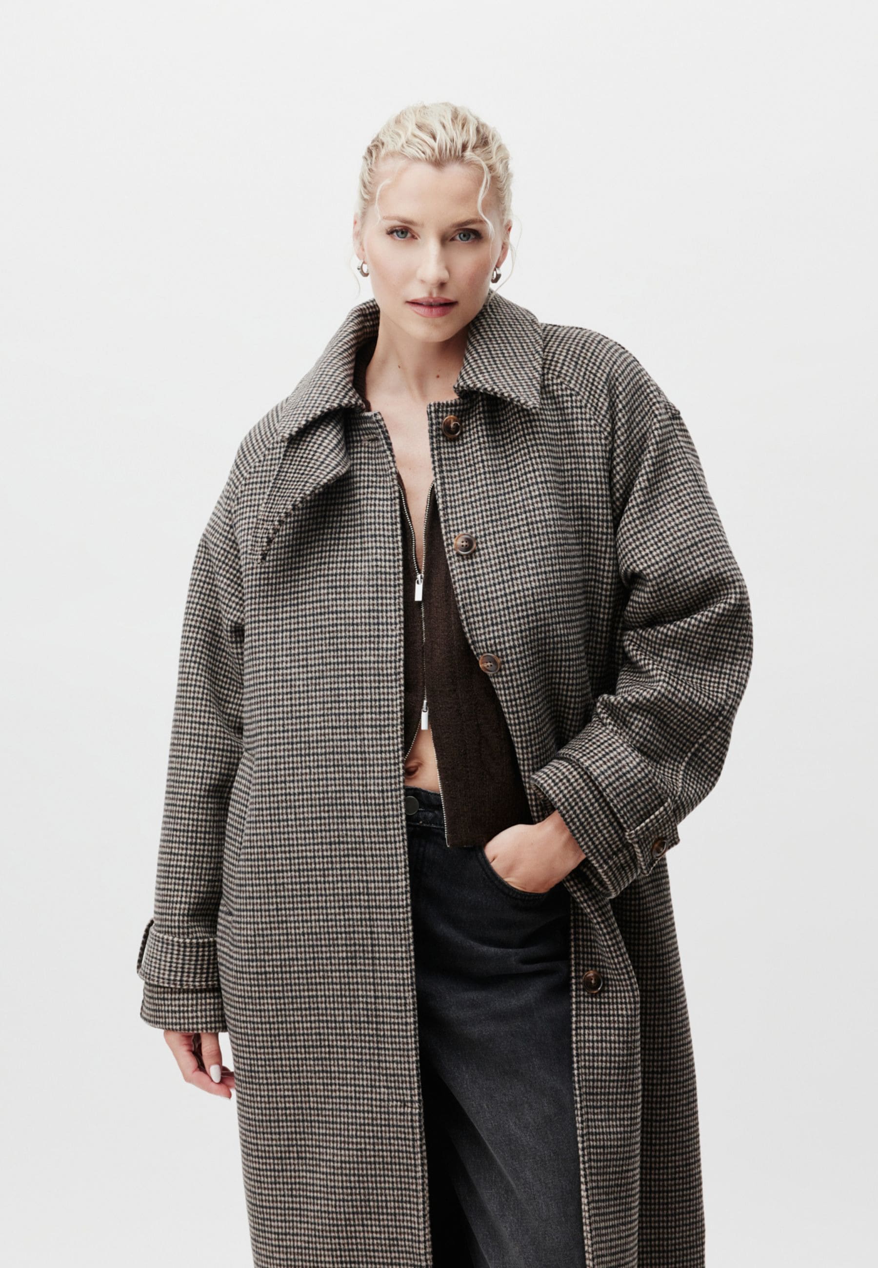 LeGer Cabanjacke »LeGer Joline Coat« 1 Stk. tlg. ohne Kapuze