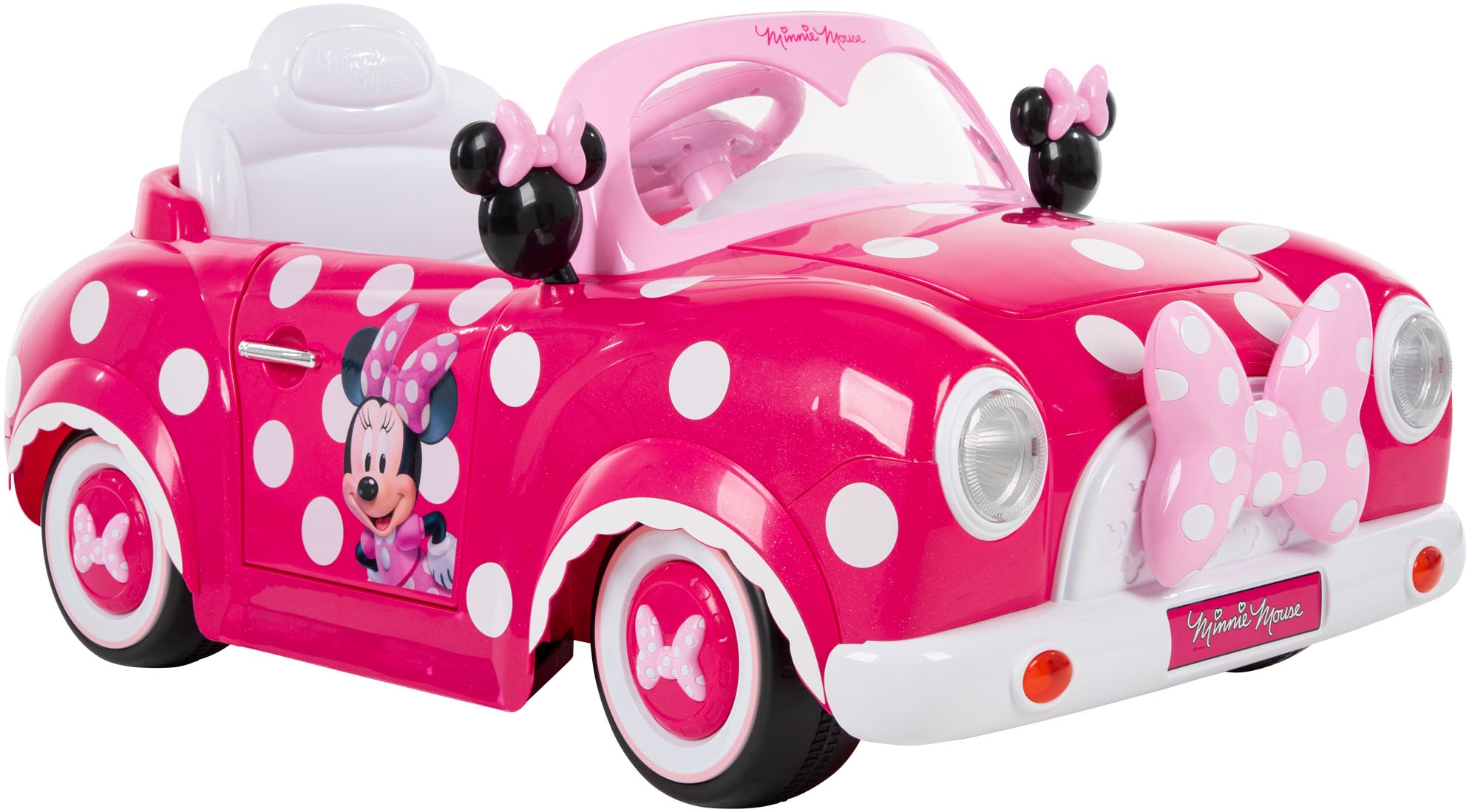 Huffy Elektro-Kinderauto »Minnie Car 6v Batterie zum Aufsitzen« ab 3 Jahren bis 27 kg