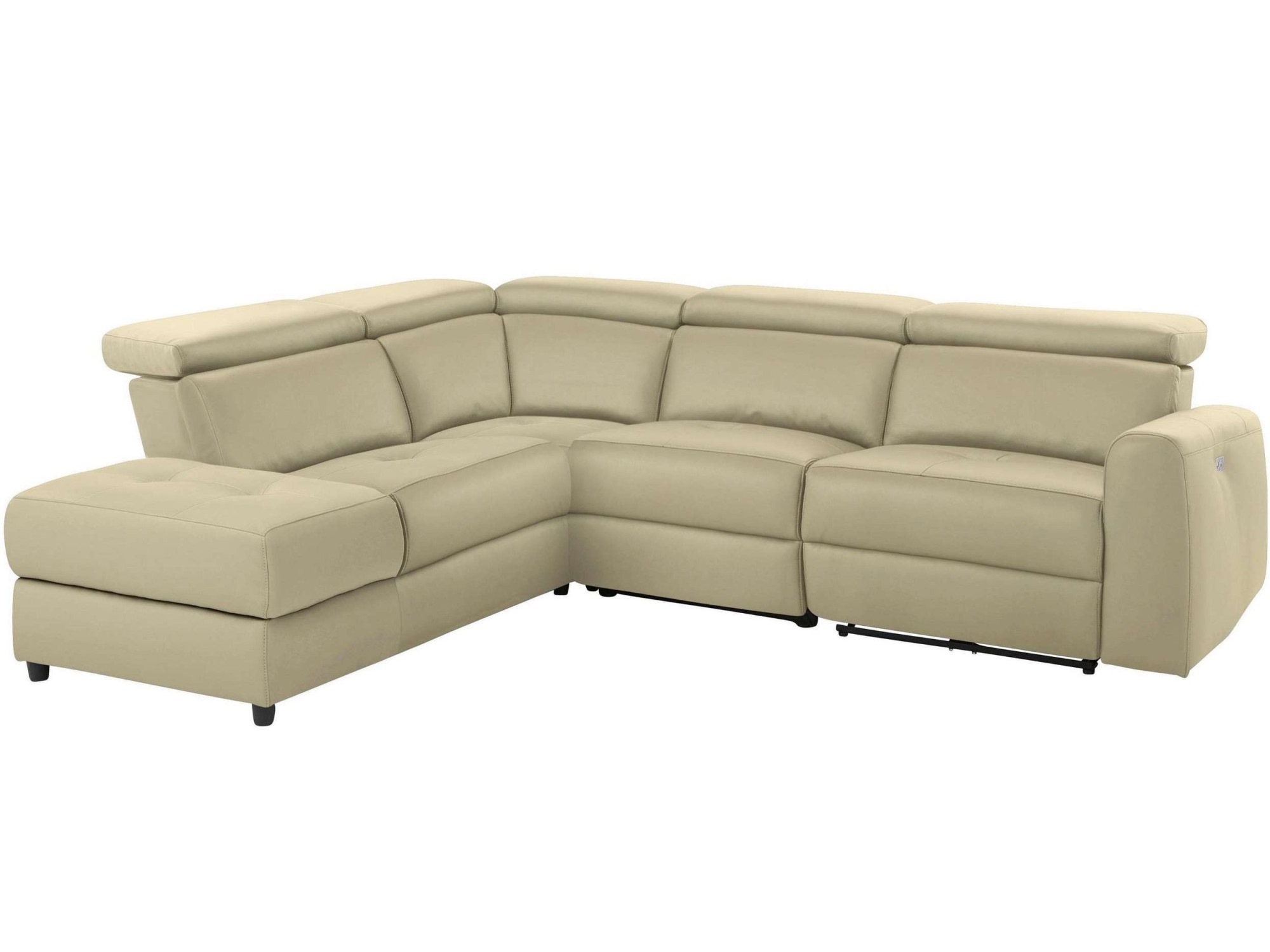 Home affaire Ecksofa »Sentrano, L-Form,«, 273 cm, man. o. elektr. Relaxfunktion und USB/Kopfverstellung