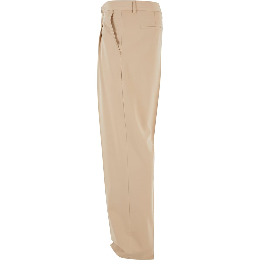 URBAN CLASSICS Stoffhose »Urban Classics Herren Wide Fit Pants«, (1 tlg.)