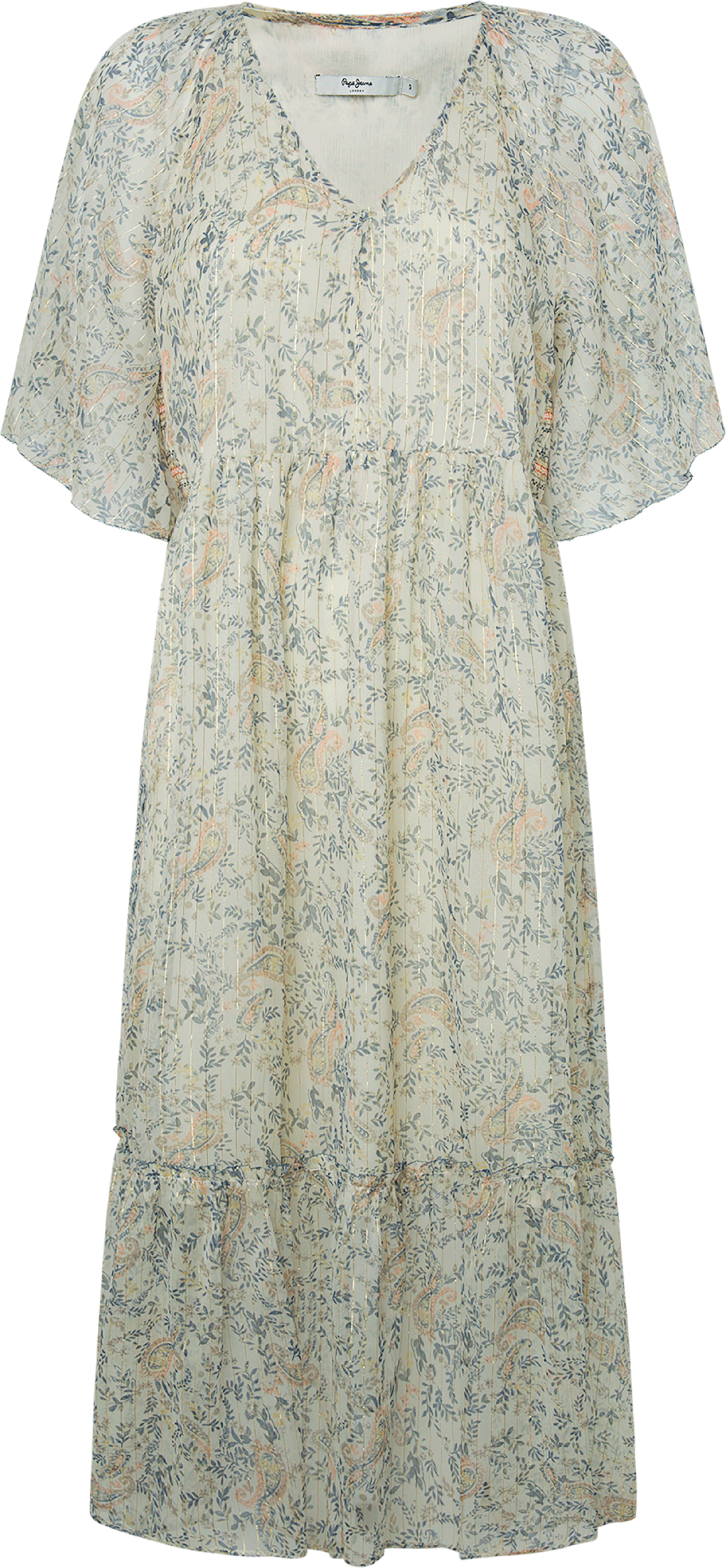 Pepe Jeans Maxikleid »MAY«, mit Paisleymuster, im Boho-Stil