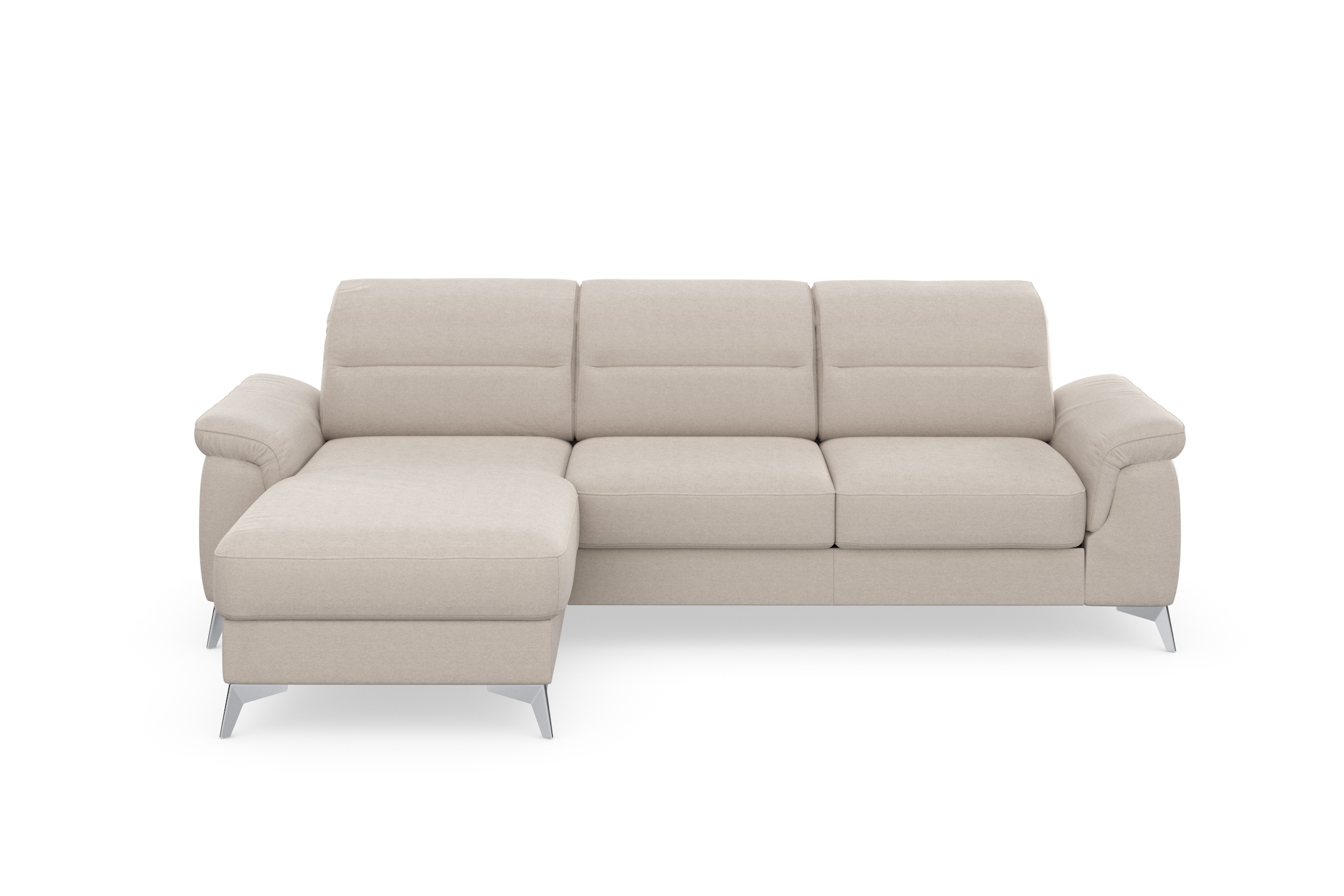 sit&more Ecksofa "Sinatra L-Form" mit Recamiere, optinal mit Kopfteilverste günstig online kaufen