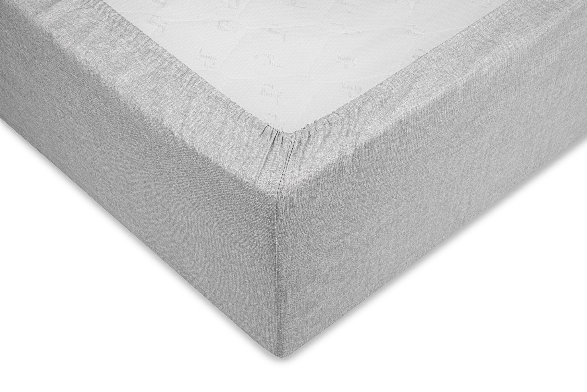 Thumbnail - ZO HOME Spannbettlaken "Lino" Laken aus 100% Baumwolle, Leinen Optik, Print, Betttuch ab 90x200