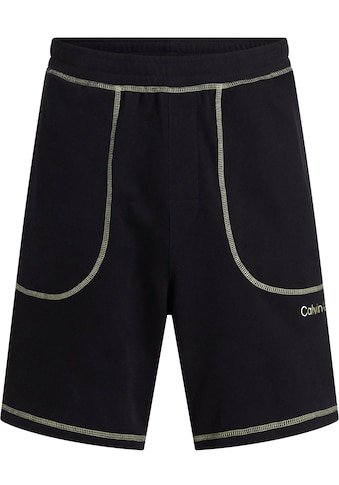 Calvin Klein Pyjamashorts »SLEEP SHORT« su Kontrast...