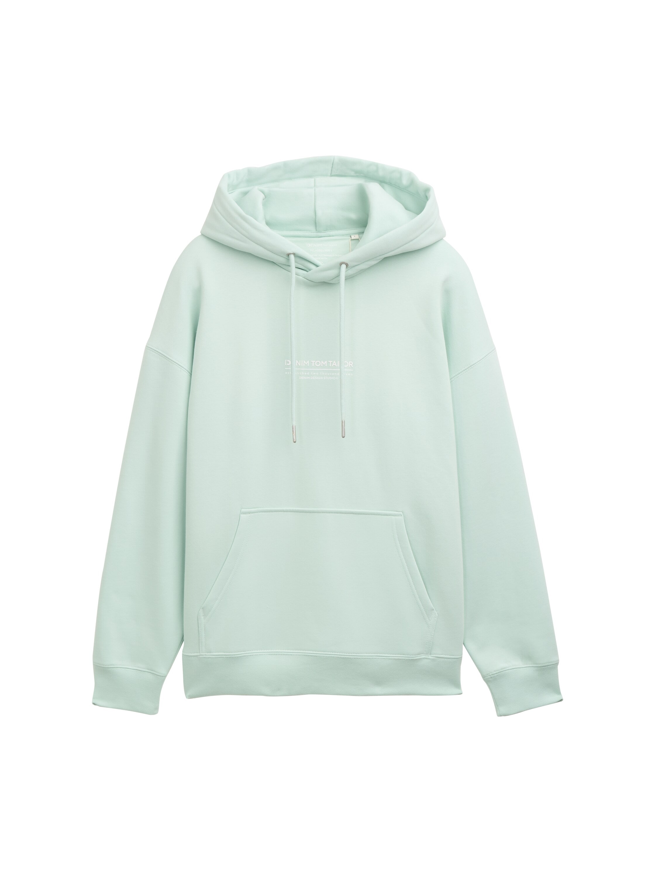 TOM TAILOR Denim Hoodie, mit Logo Print