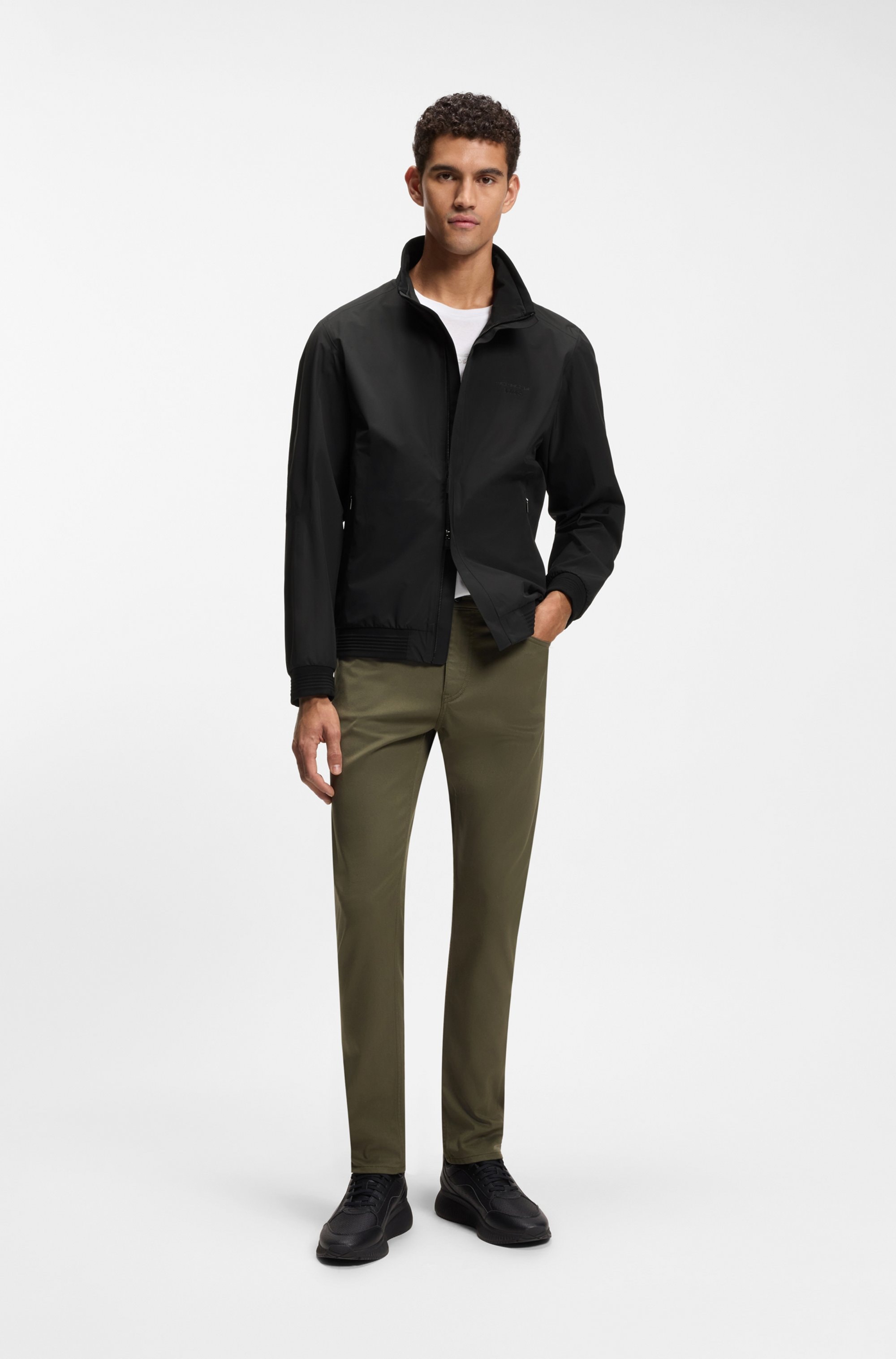 BOSS GREEN Softshelljacke »Porsche Spirit 70 Capsule Collection« Premium Herrenmode Limited, Funktionsjacke, wasserabweisend, winddicht