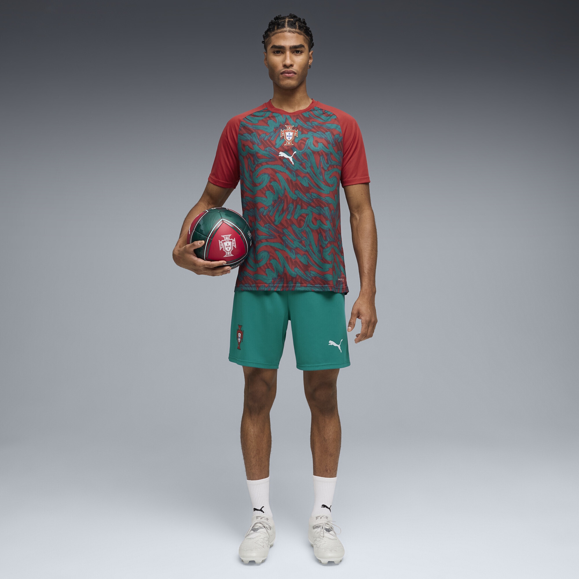 PUMA Trainingsshirt »Portugal Aufwärmtrikot Herren«