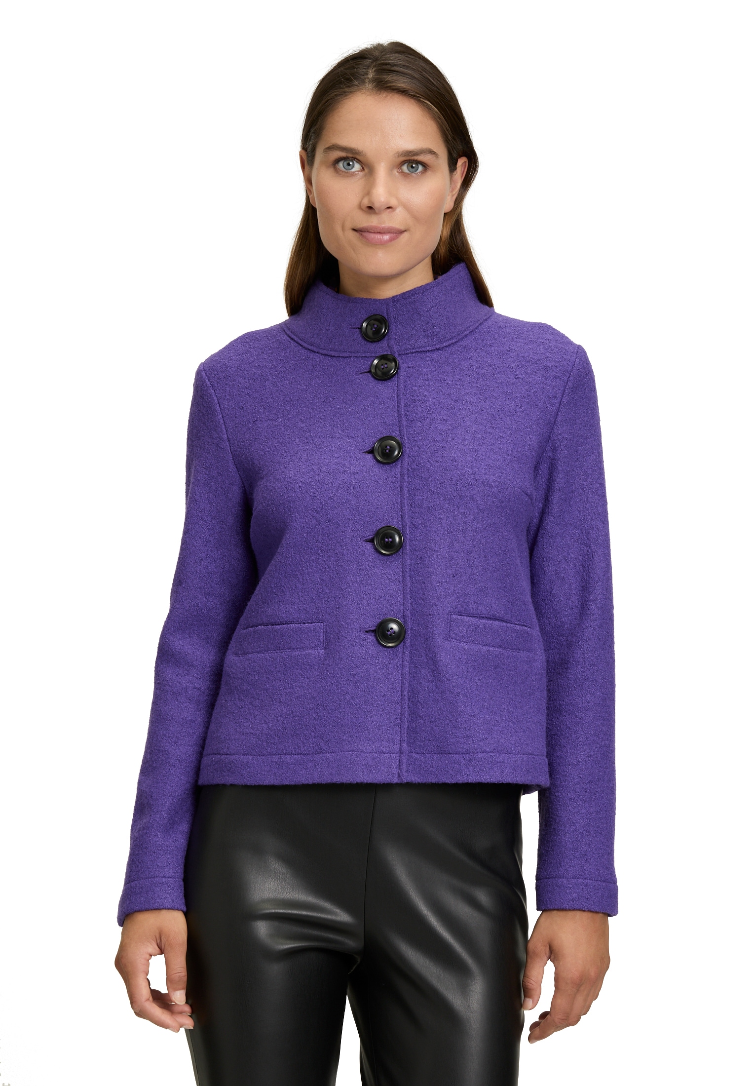 Betty Barclay Jackenblazer "Betty Barclay Kurzblazer mit Stehkragen", Muste günstig online kaufen