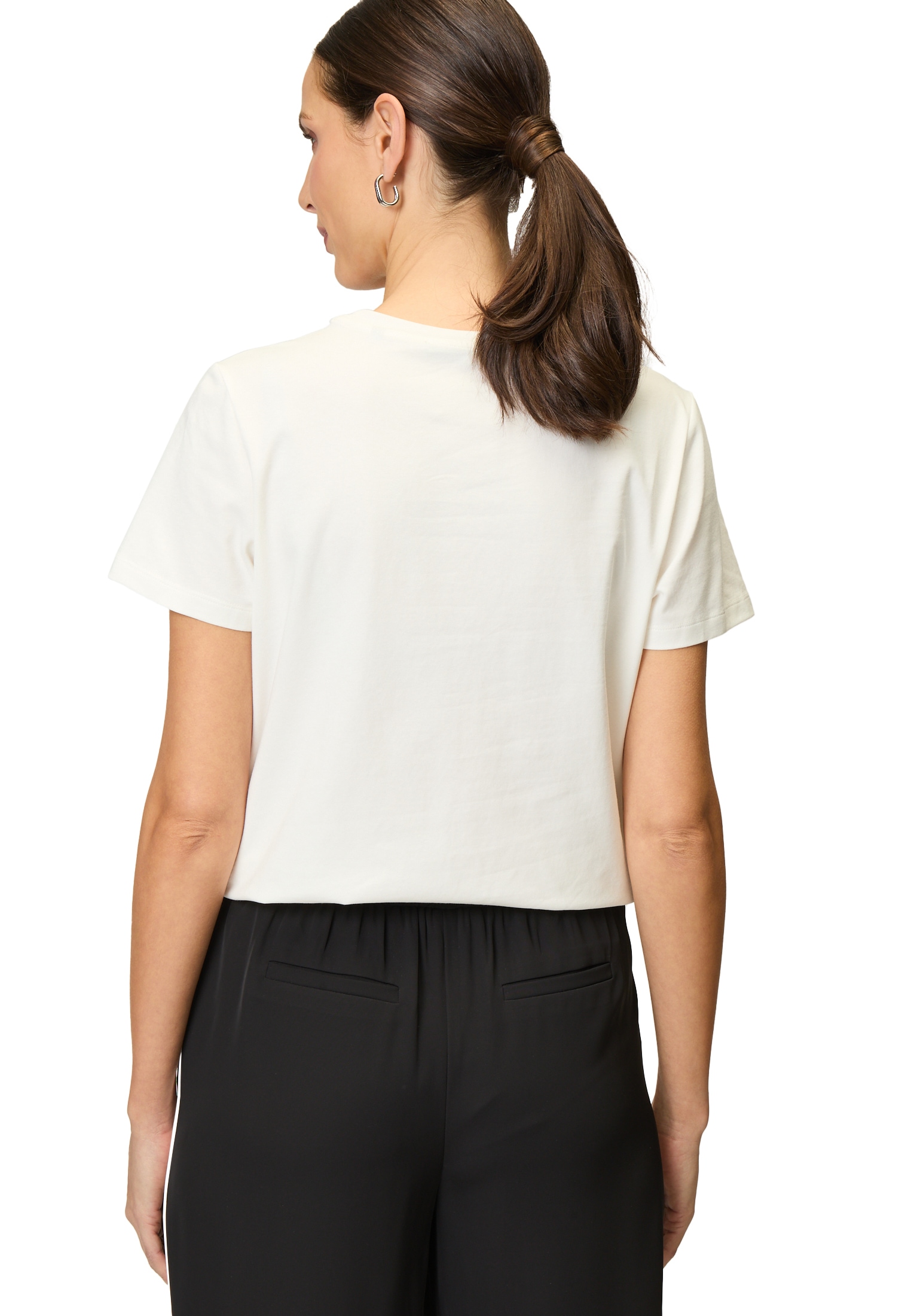Zero Kurzarmshirt »zero Shirt mit Aufdruck«, (1 tlg.), Plain/ohne Details