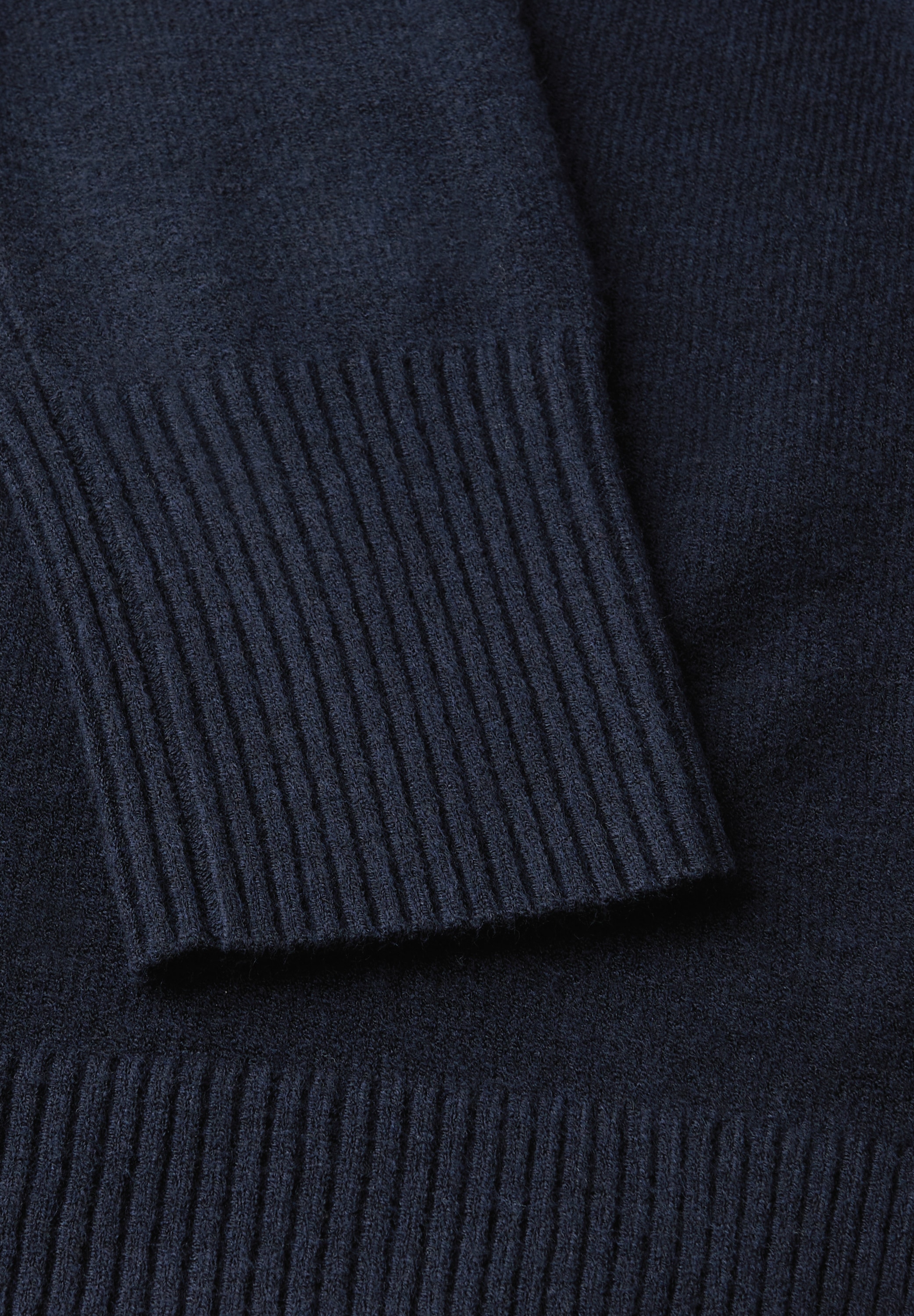 STREET ONE Strickjacke, aus softem Materialmix