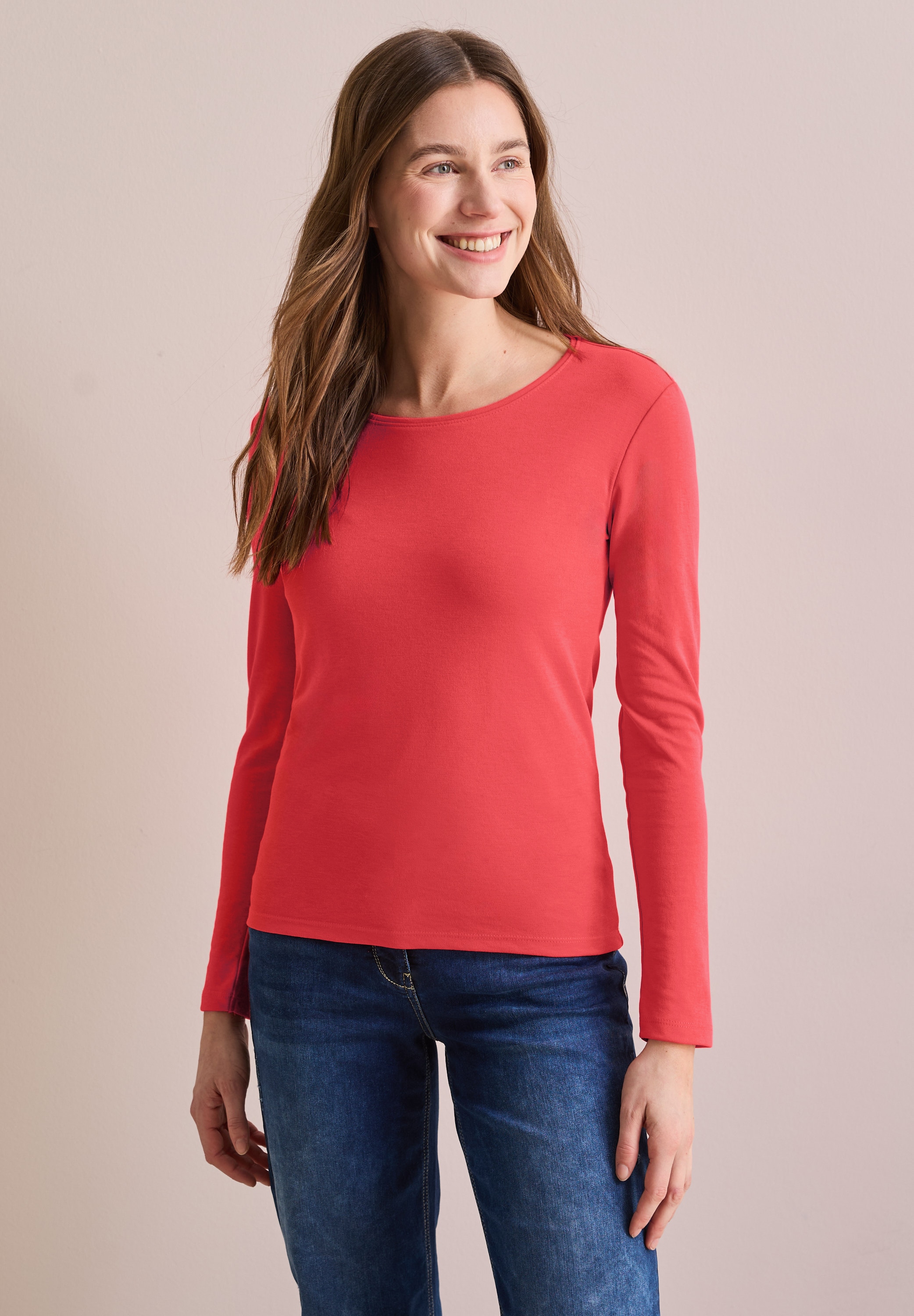 Cecil Langarmshirt, aus reiner Baumwolle