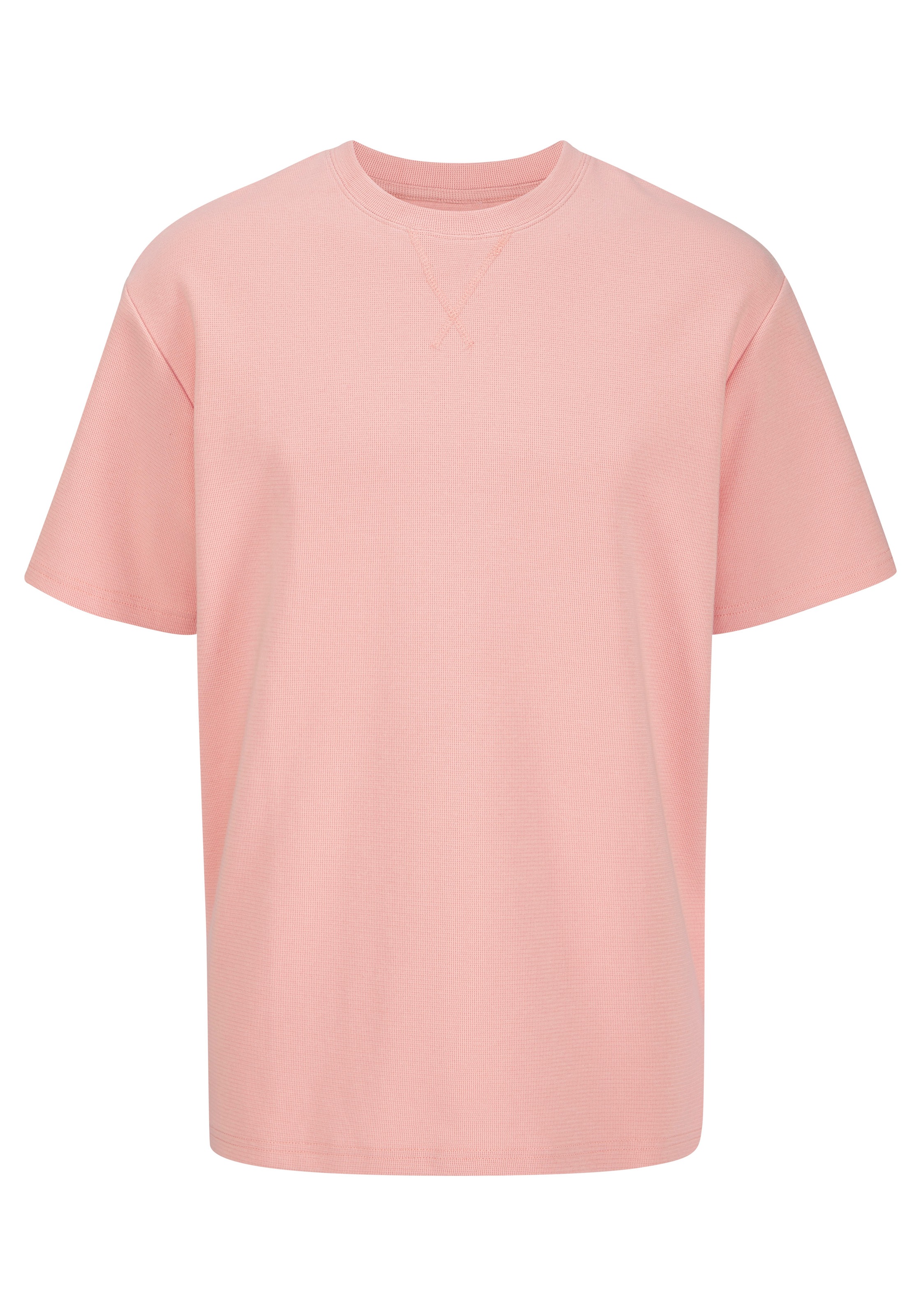 John Devin T-Shirt, modische Strukturware aus Baumwoll-Elasthan-Qualität günstig online kaufen