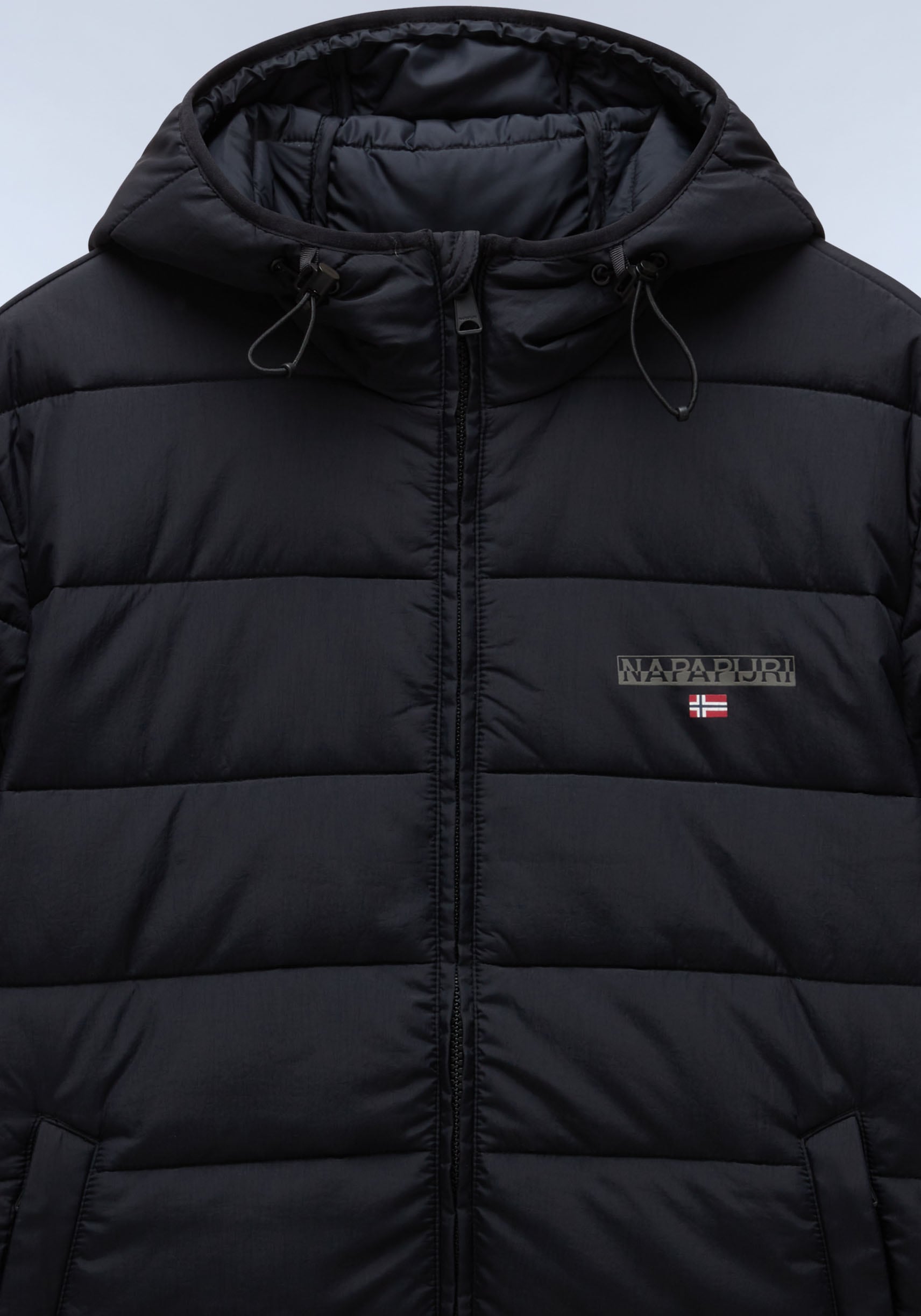 Napapijri Steppjacke »SUHRE«, mit weitenverstellbaren Details an Saum und Kapuze