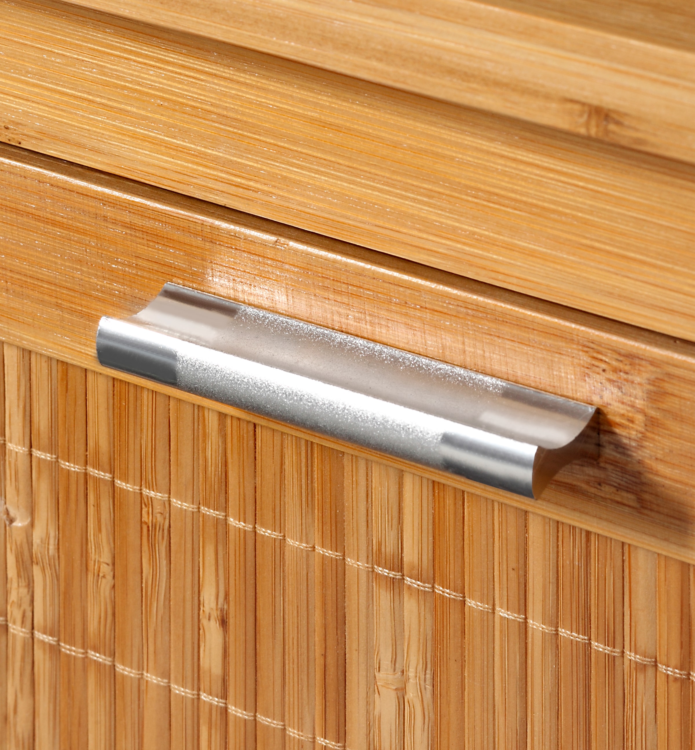welltime Unterschrank »Bambus«, Badmöbel aus Bambus, Badezimmerschrank in der Breite 40 cm