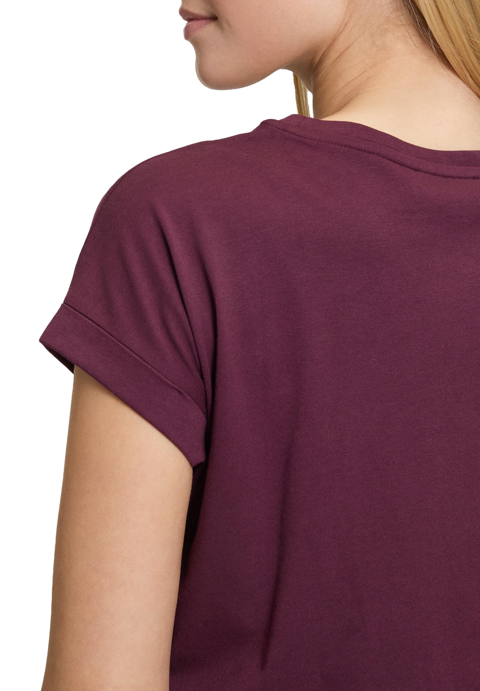 Cartoon Kurzarmshirt »Cartoon Rundhals-Shirt mit Ärmelaufschlag«, (1 tlg.)