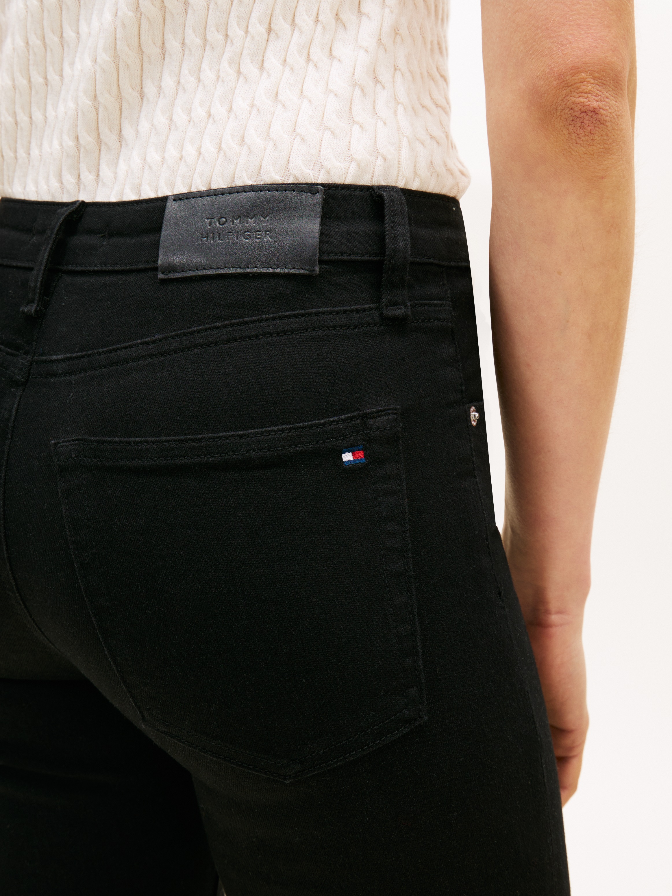 Tommy Hilfiger Skinny-fit-Jeans "DNM BLACK COMO SKINNY RW" günstig online kaufen