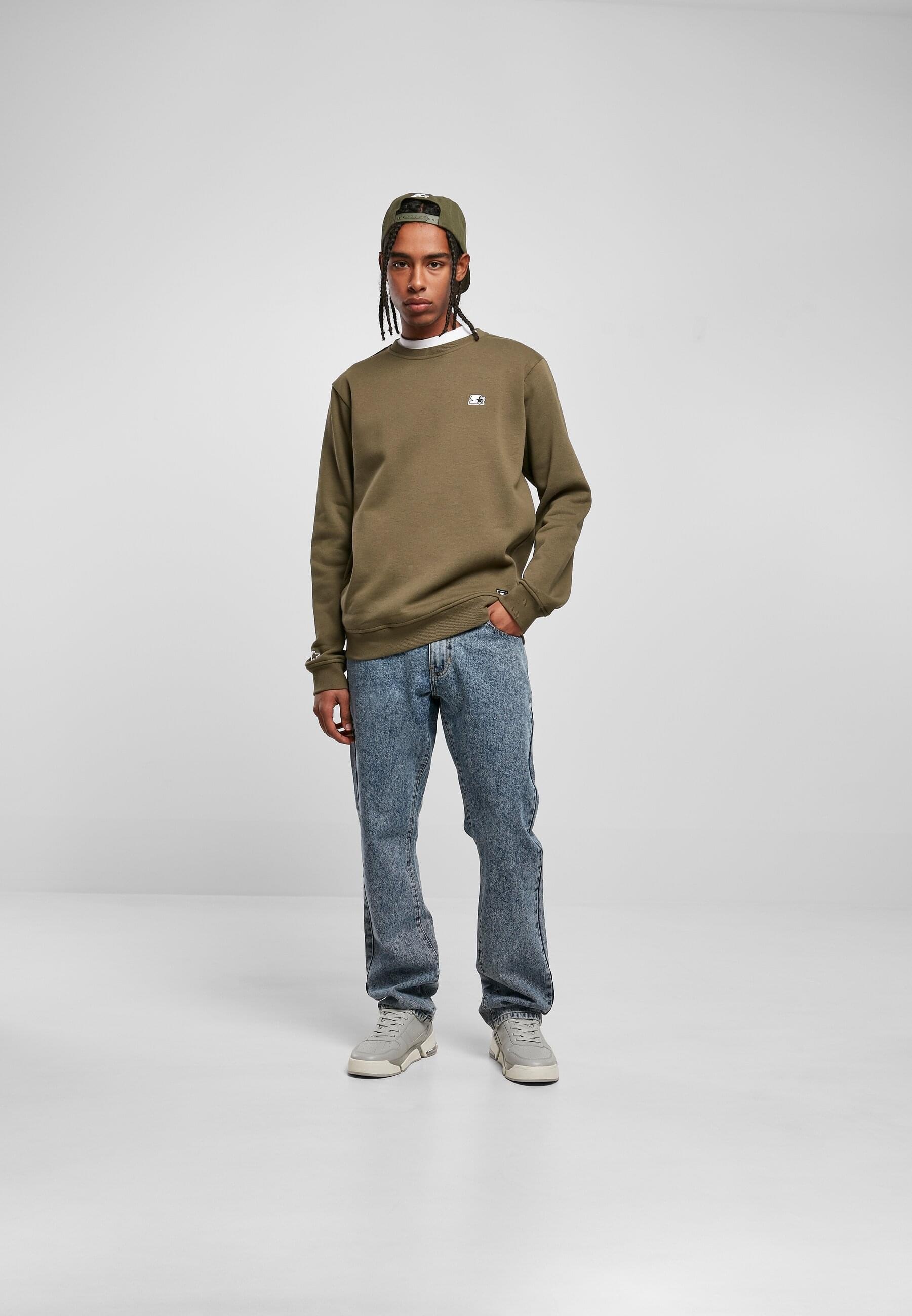Starter Black Label Rundhalspullover »Starter Black Label Herren Starter Essential Crewneck«, (1 tlg.)