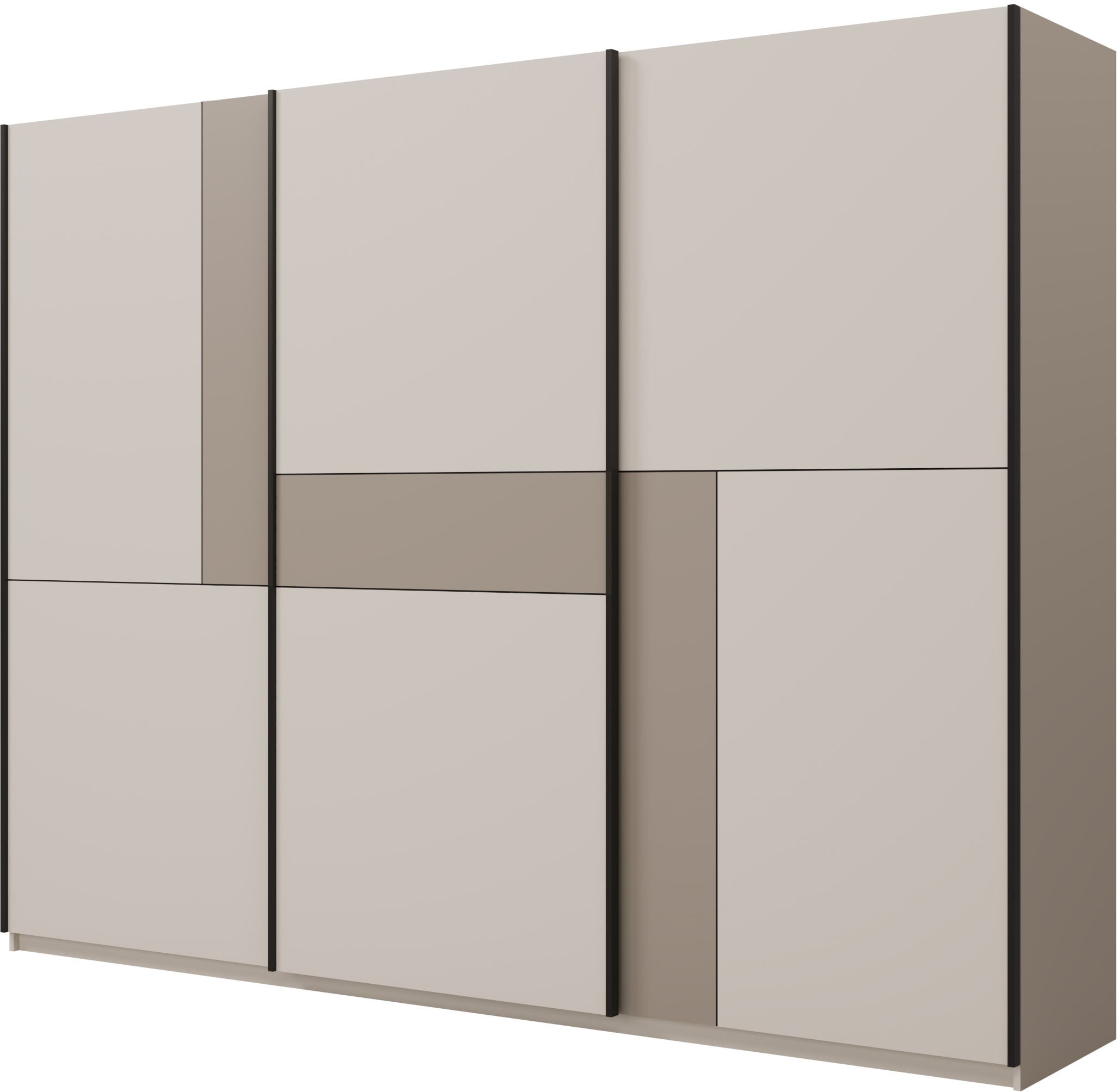 Home affaire Schiebetürenschrank "Cube Garderobenschrank incl.kompletter In günstig online kaufen