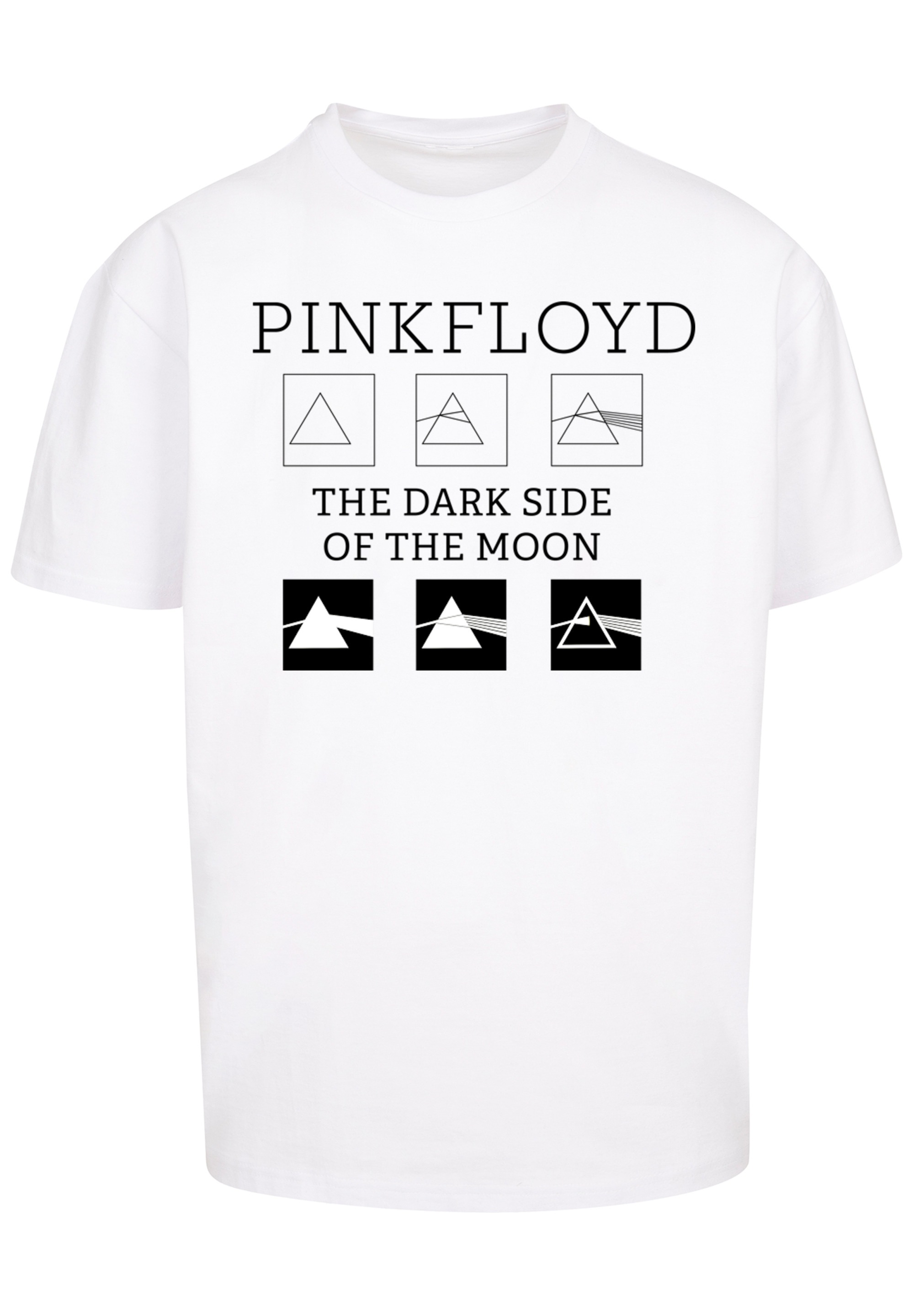F4NT4STIC T-Shirt »Pink Floyd Pyramids Rock Metal Musik Band«, Print