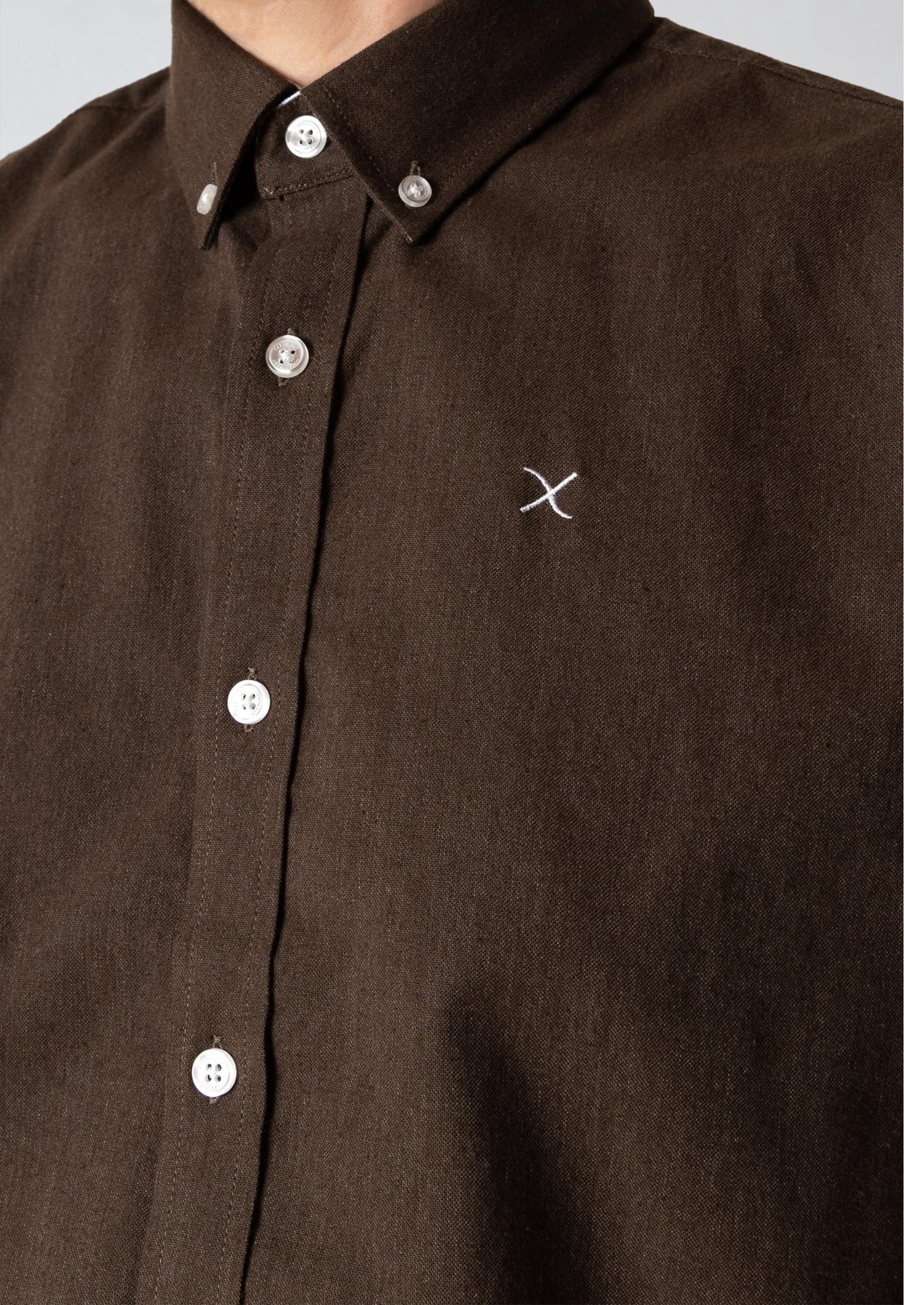 Clean Cut Copenhagen Langarmhemd »Clean Cut Copenhagen Oxford Stretch Plain L/S«, (1 tlg.)