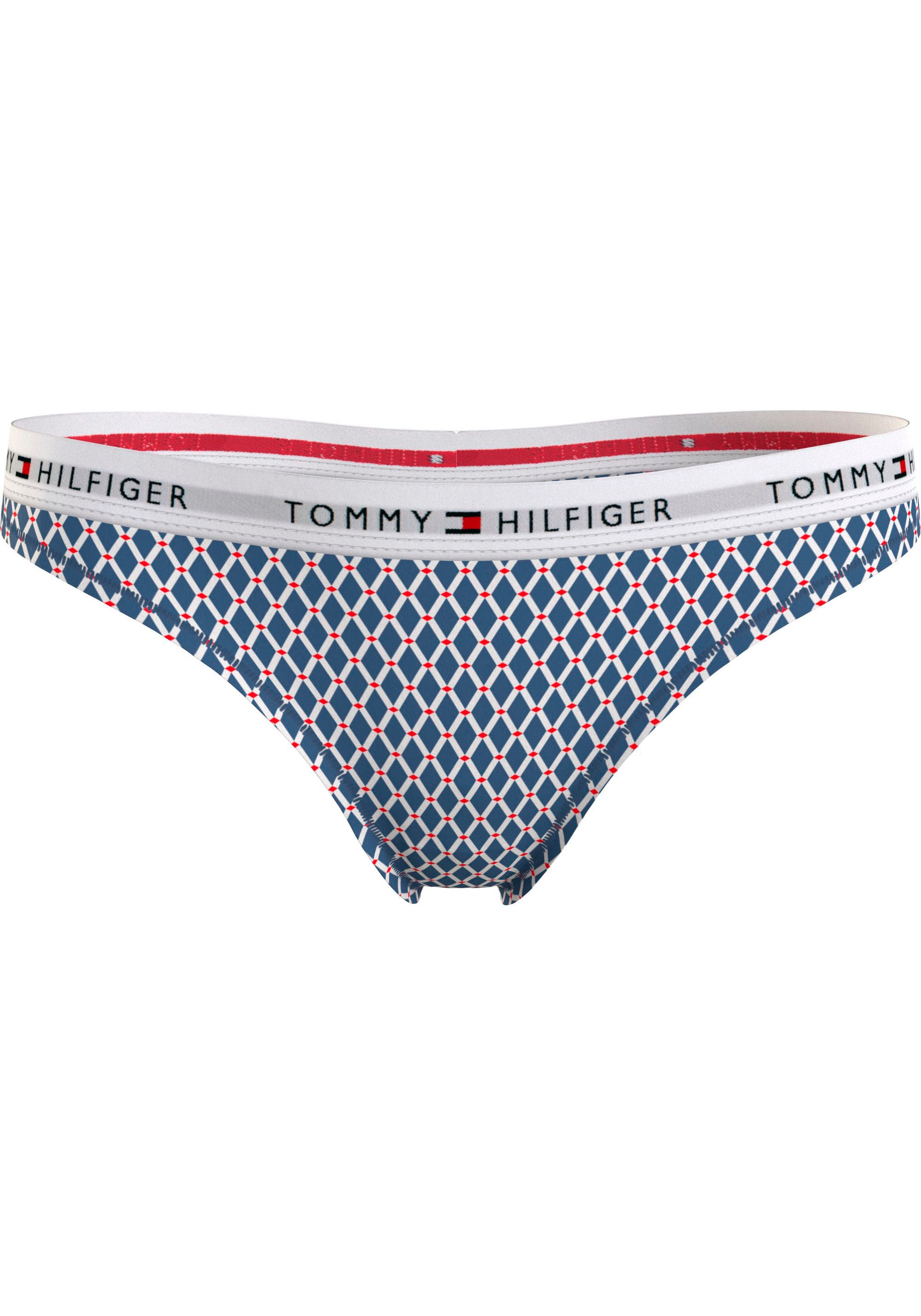 TOMMY HILFIGER Underwear Kelnaitės »THONG PRINT« su Logoschrift...