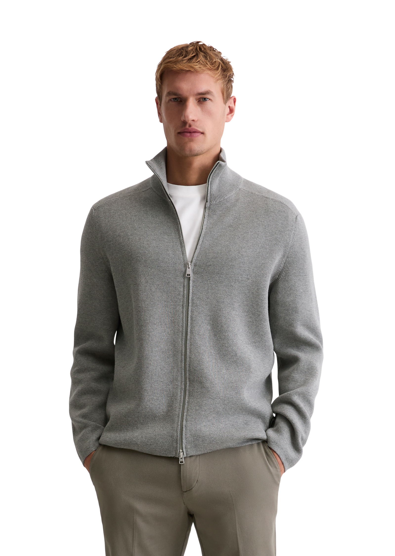 Marc OPolo Cardigan "aus reiner Bio-Baumwolle" günstig online kaufen